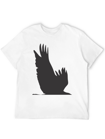 Raven Silhouette Black T-Shirt