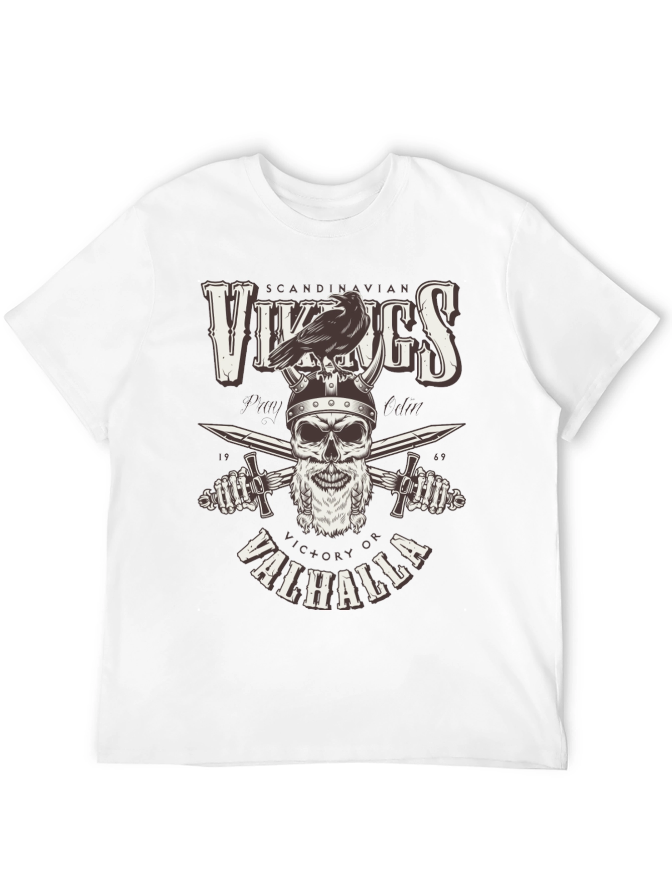 Vikings Victory or Valhalla Graphic Tee