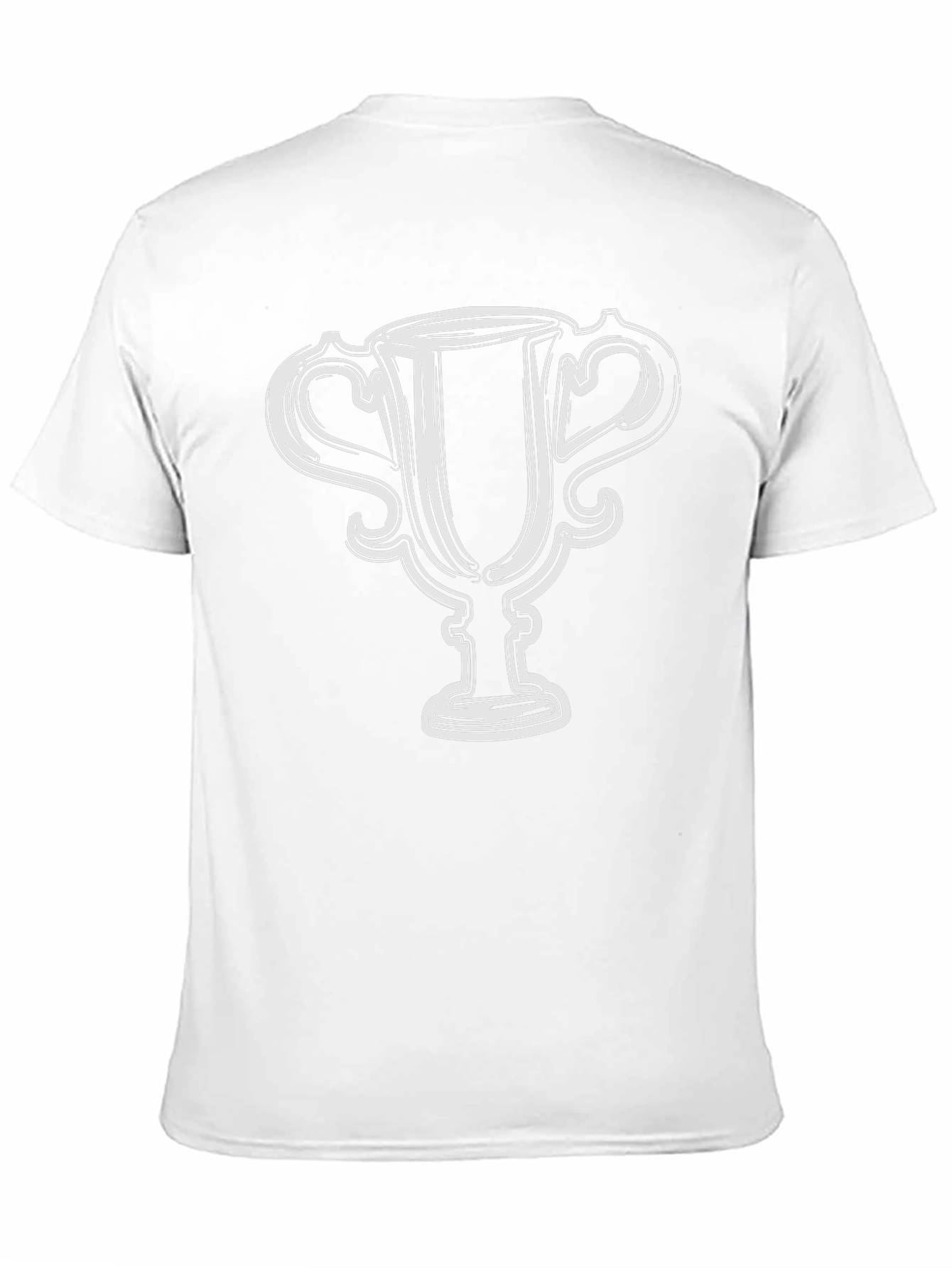 Trophy Graphic Tee - Casual Black T-Shirt