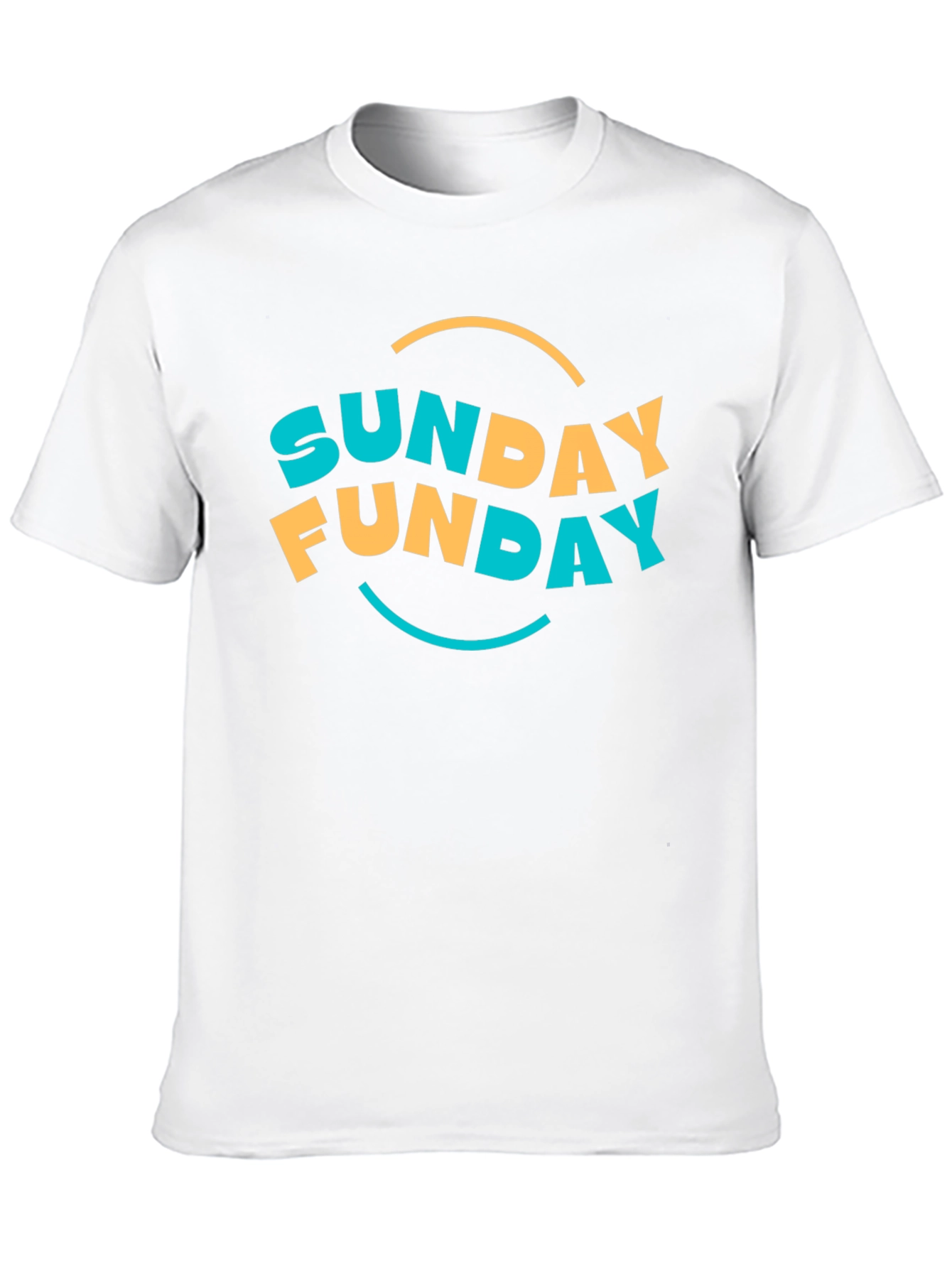 Sunday Funday Graphic Tee - Black Casual T-Shirt