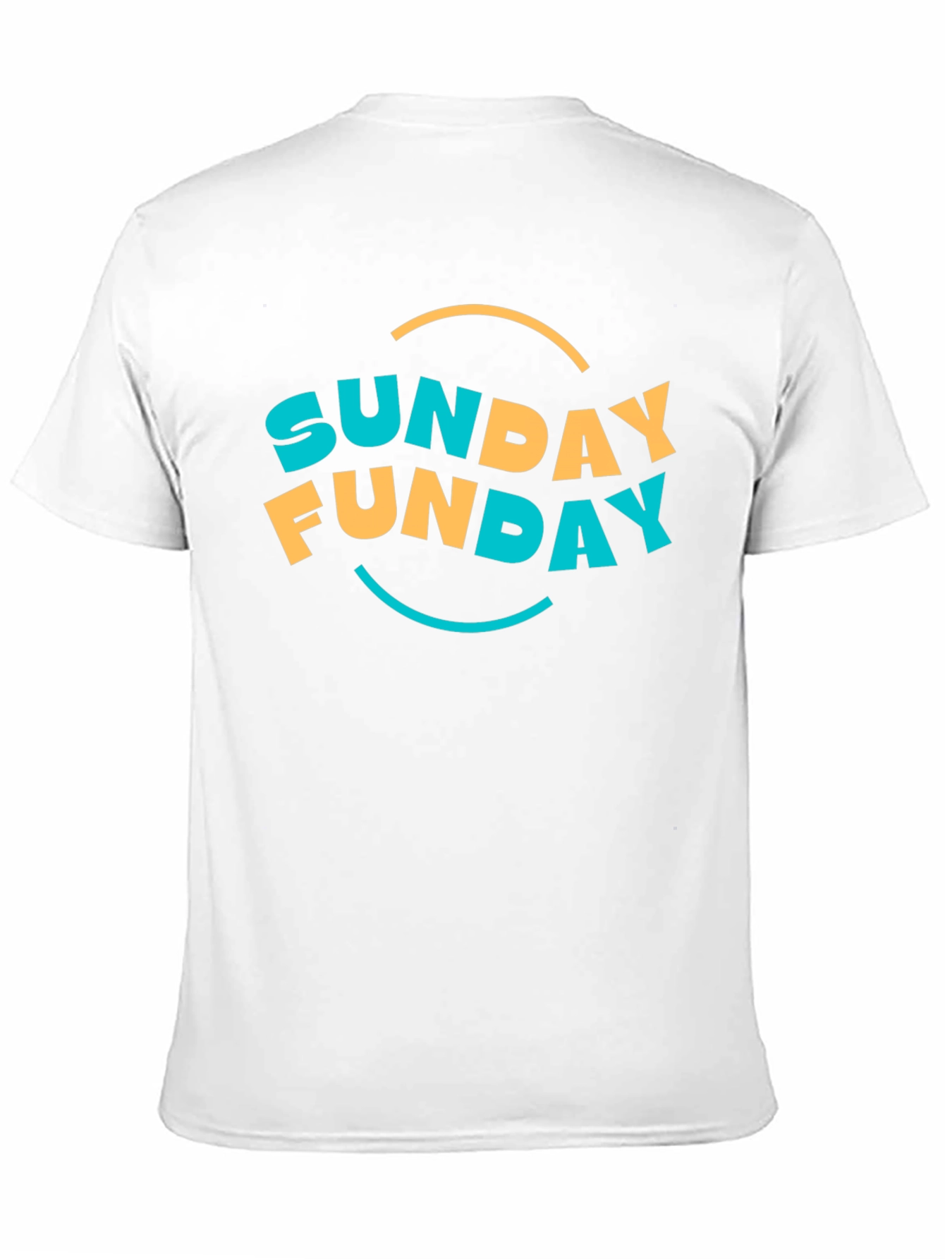 Sunday Funday Graphic Tee - Black Casual T-Shirt