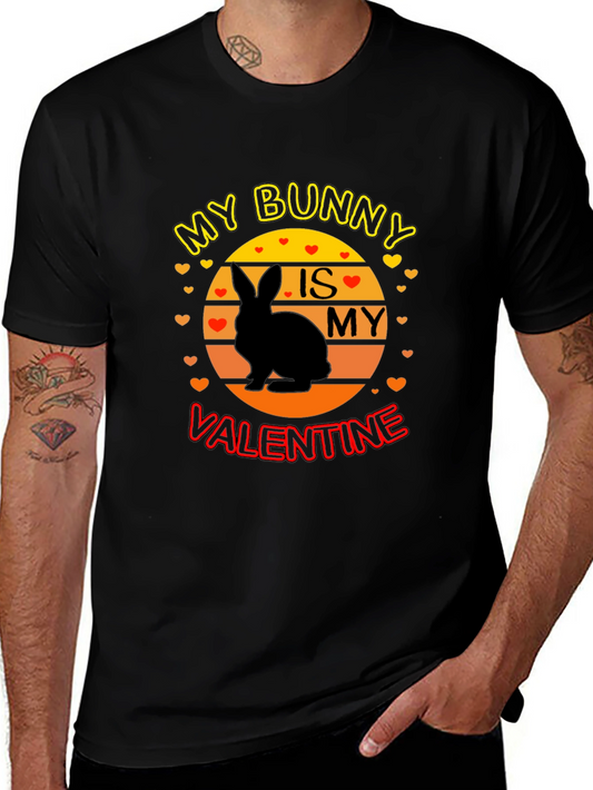 My Bunny is My Valentine Graphic T-Shirt