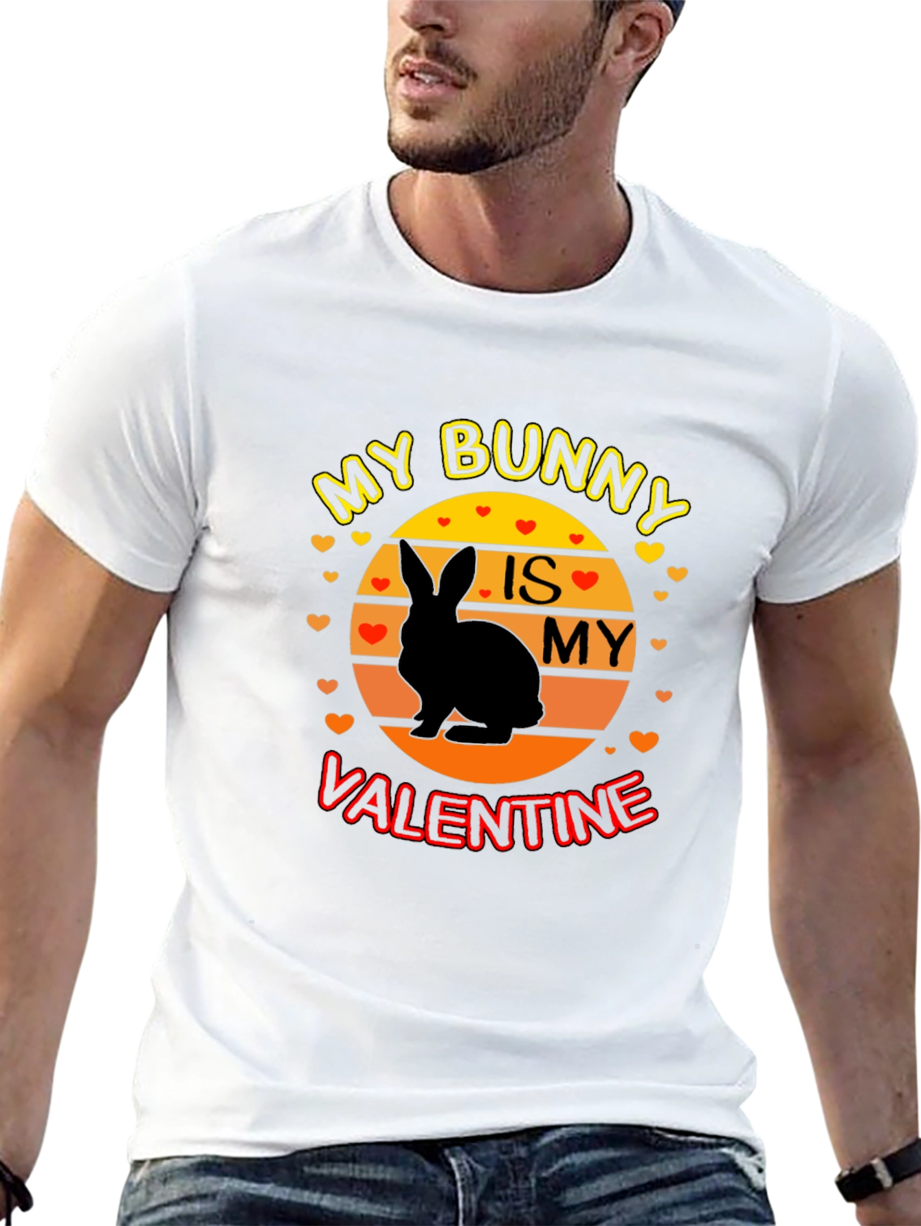 My Bunny is My Valentine Graphic T-Shirt