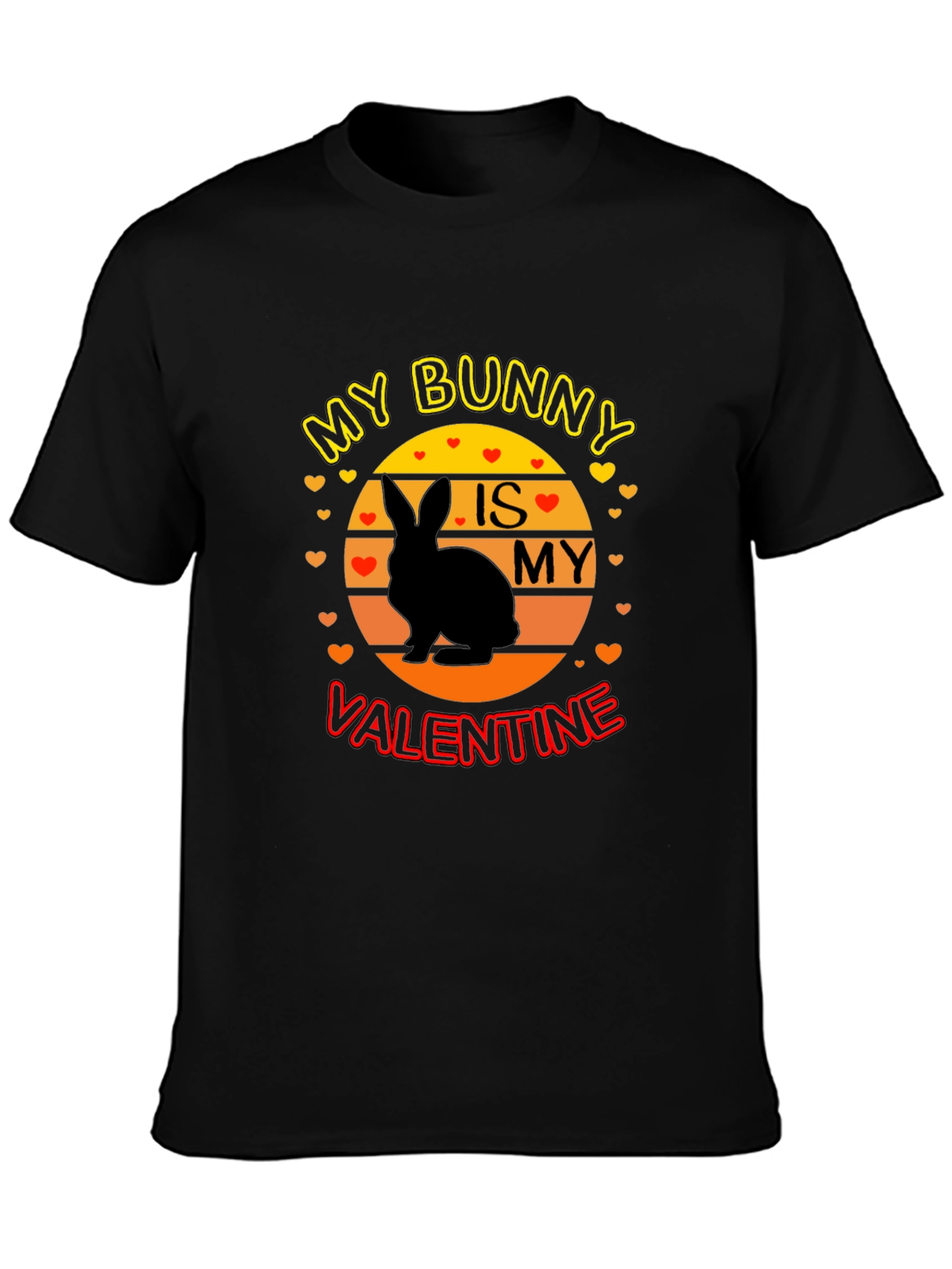 My Bunny is My Valentine Graphic T-Shirt