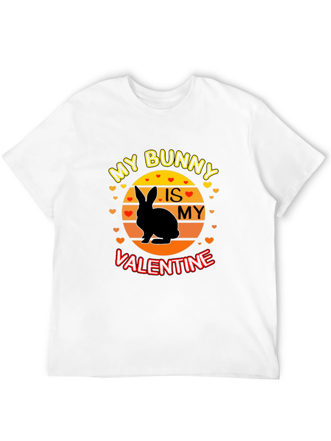 My Bunny is My Valentine Graphic T-Shirt