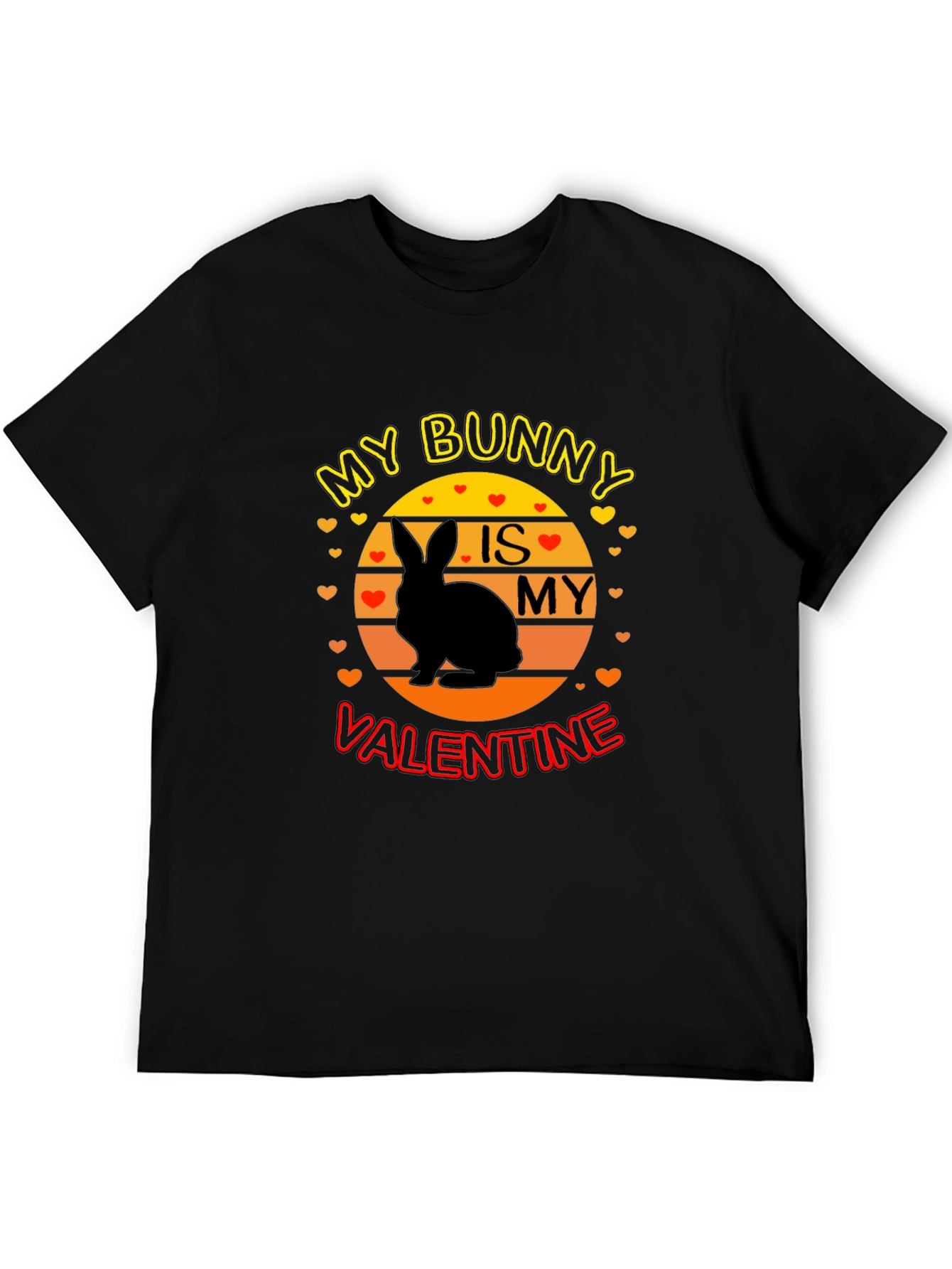 My Bunny is My Valentine Graphic T-Shirt