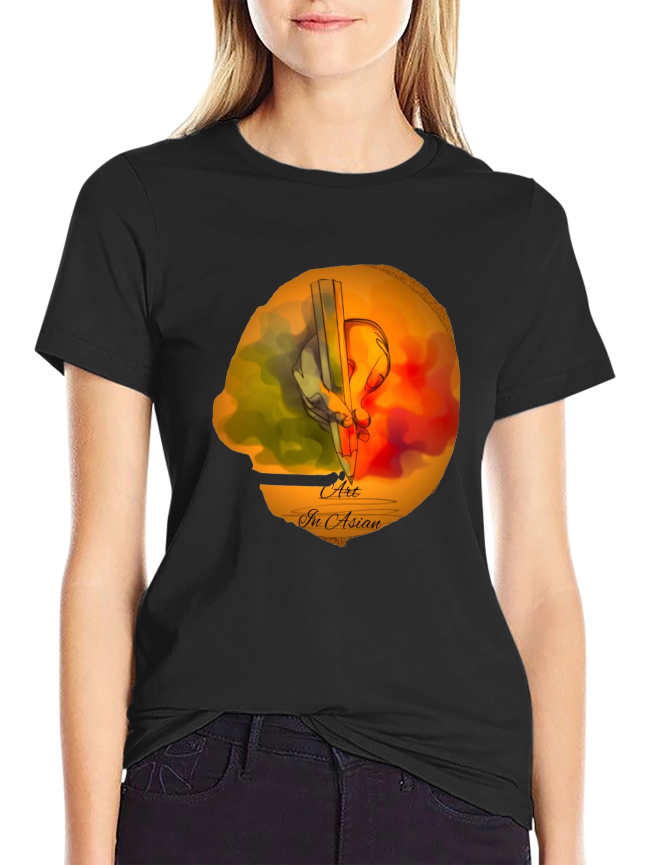 Art In Asian T-Shirt | Artistic Graphic Tee