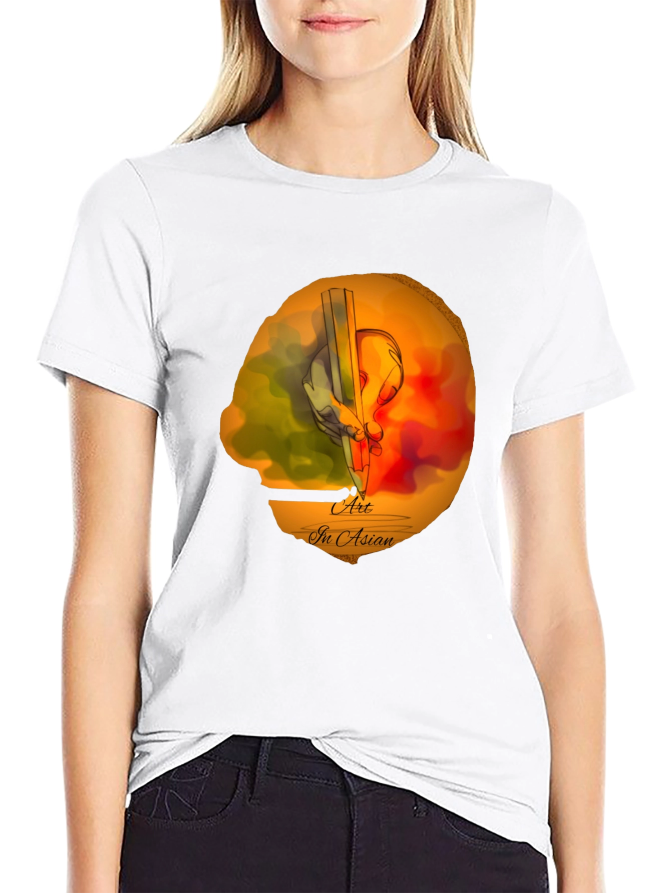 Art In Asian T-Shirt | Artistic Graphic Tee