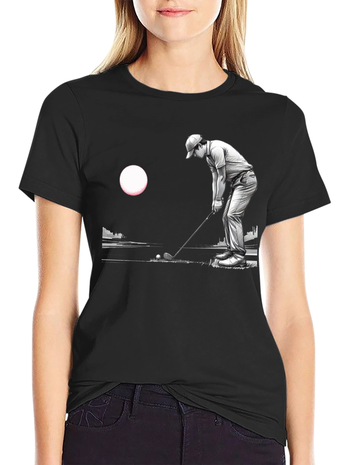 Golf Tee Graphic T-Shirt