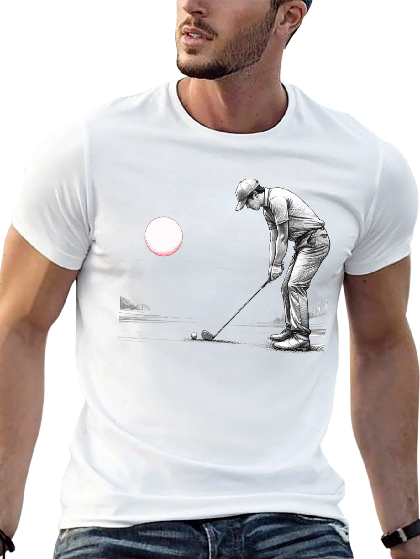 Golf Tee Graphic T-Shirt