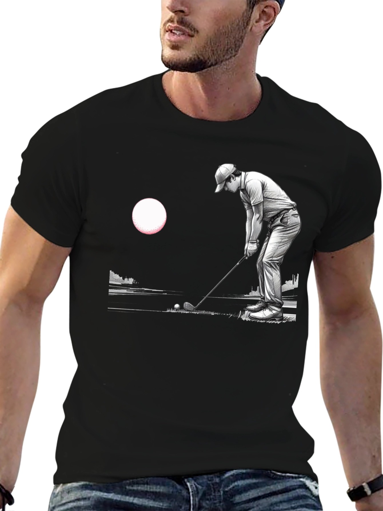 Golf Tee Graphic T-Shirt