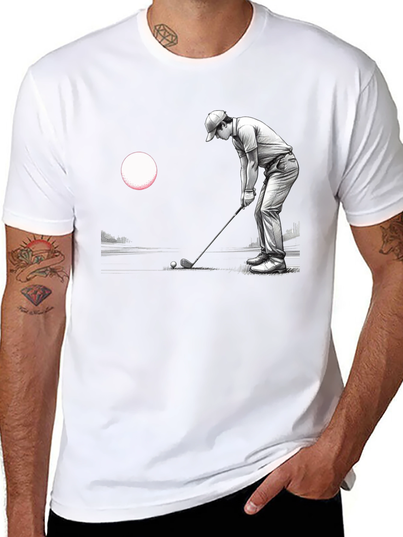 Golf Tee Graphic T-Shirt