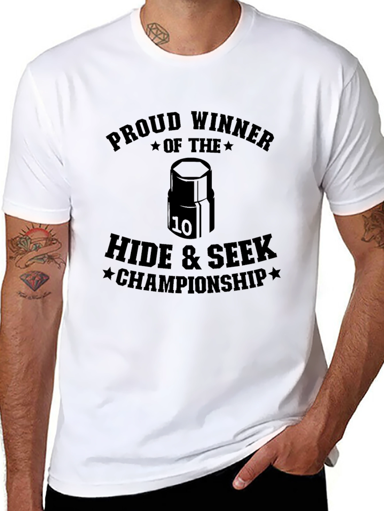 Proud Winner Hide & Seek T-Shirt