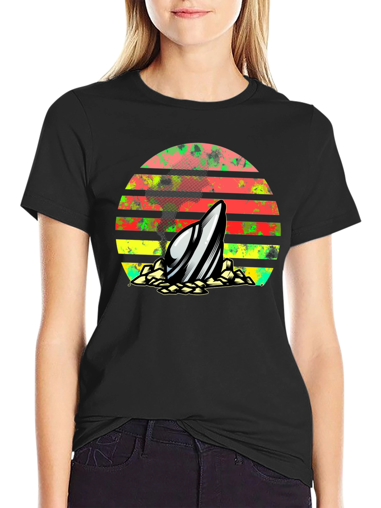 Retro Surfboard T-Shirt