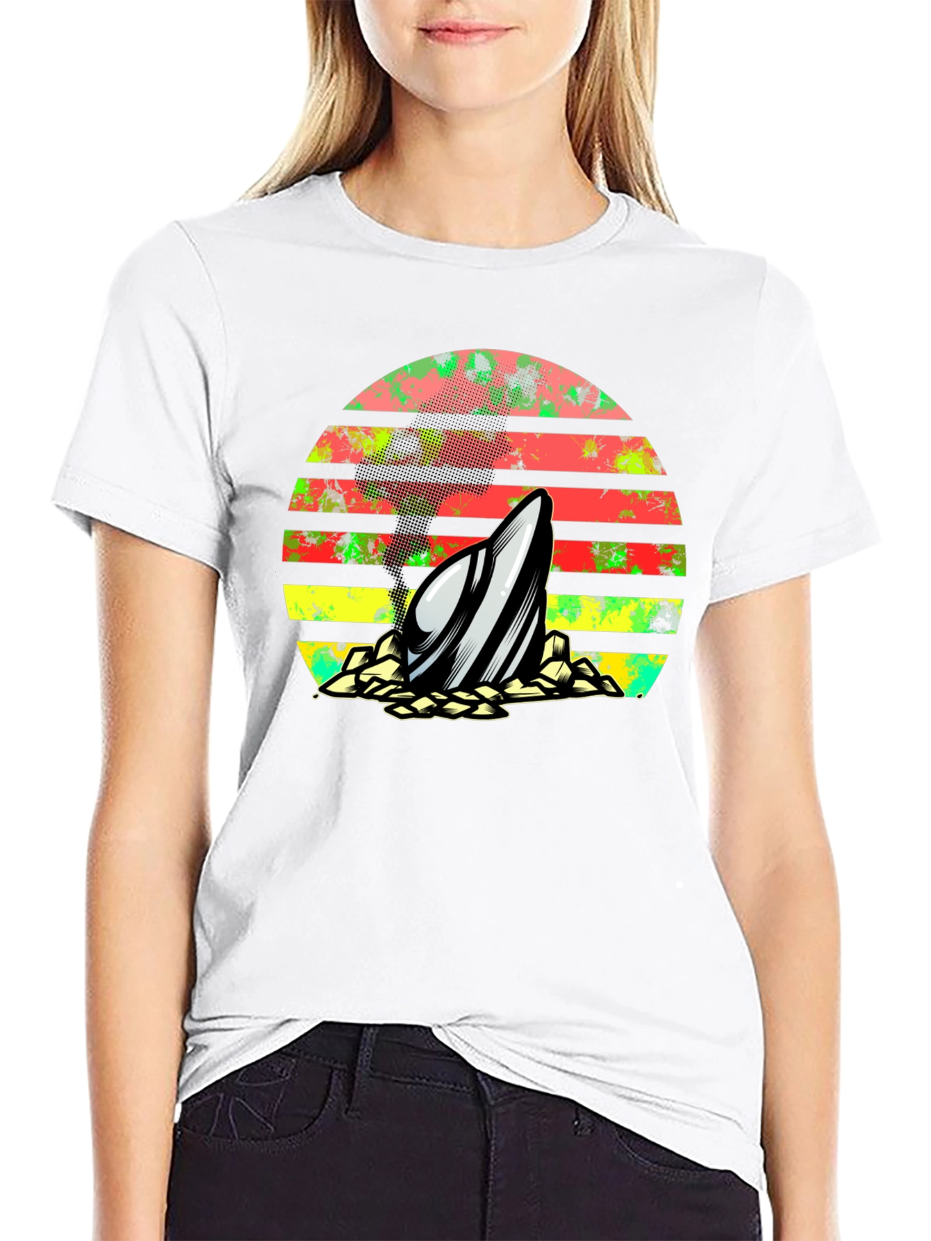 Retro Surfboard T-Shirt