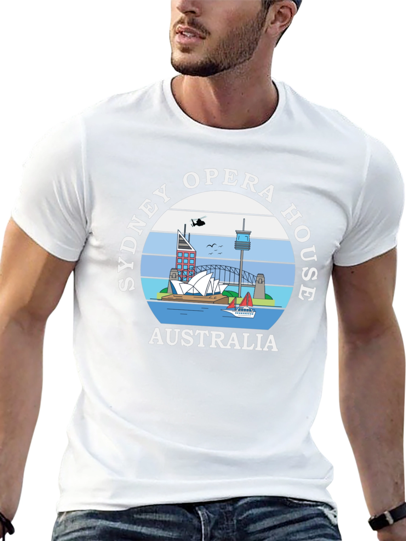 Sydney Opera House Australia Graphic T-Shirt