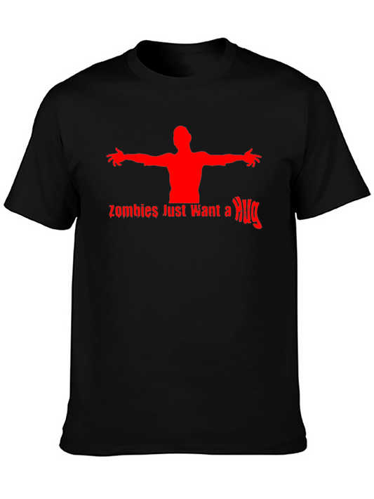 Zombie Hug T-Shirt - Funny Halloween Tee