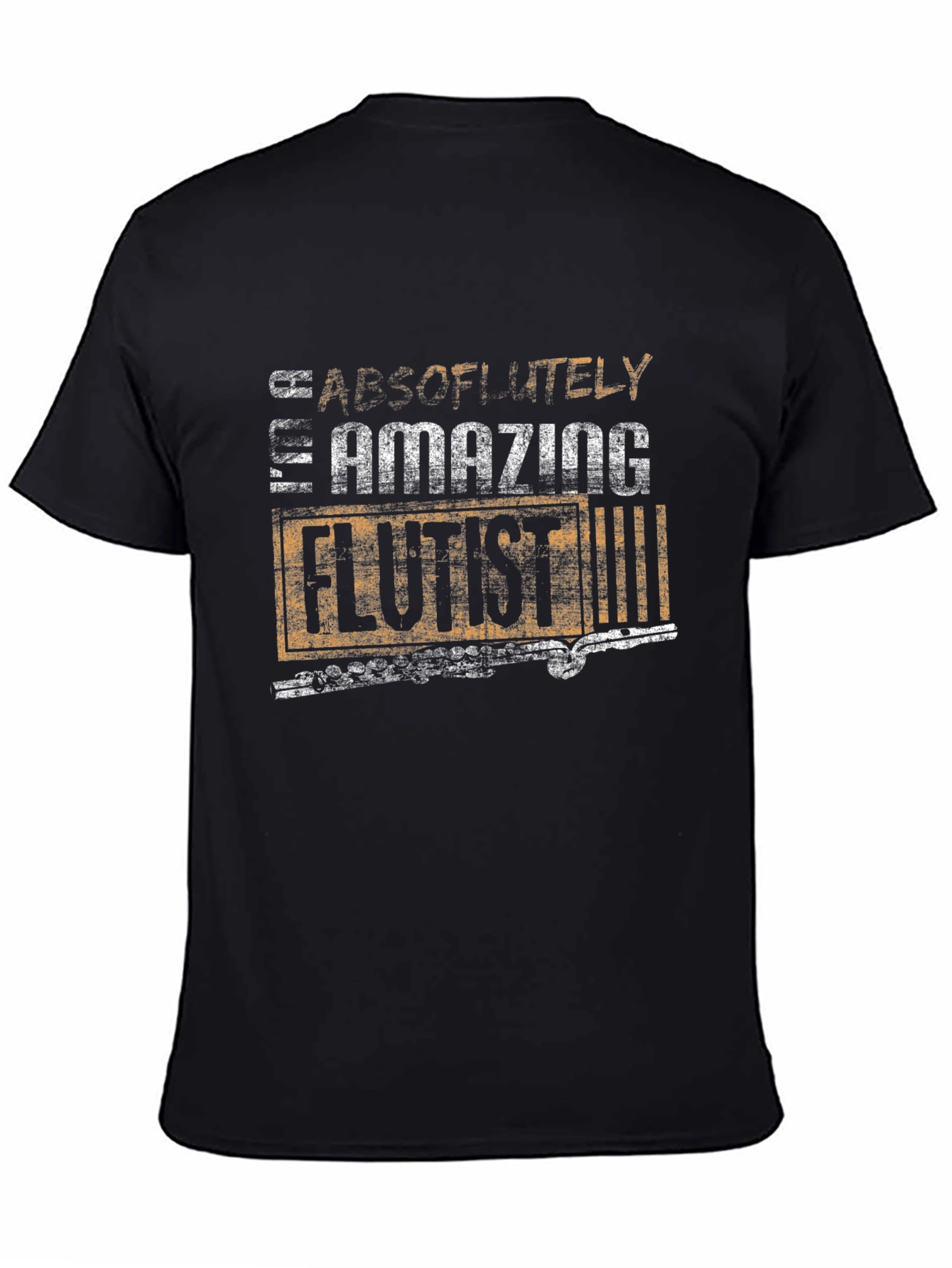 Amazing Flutist Graphic T-Shirt - Music Lover Tee