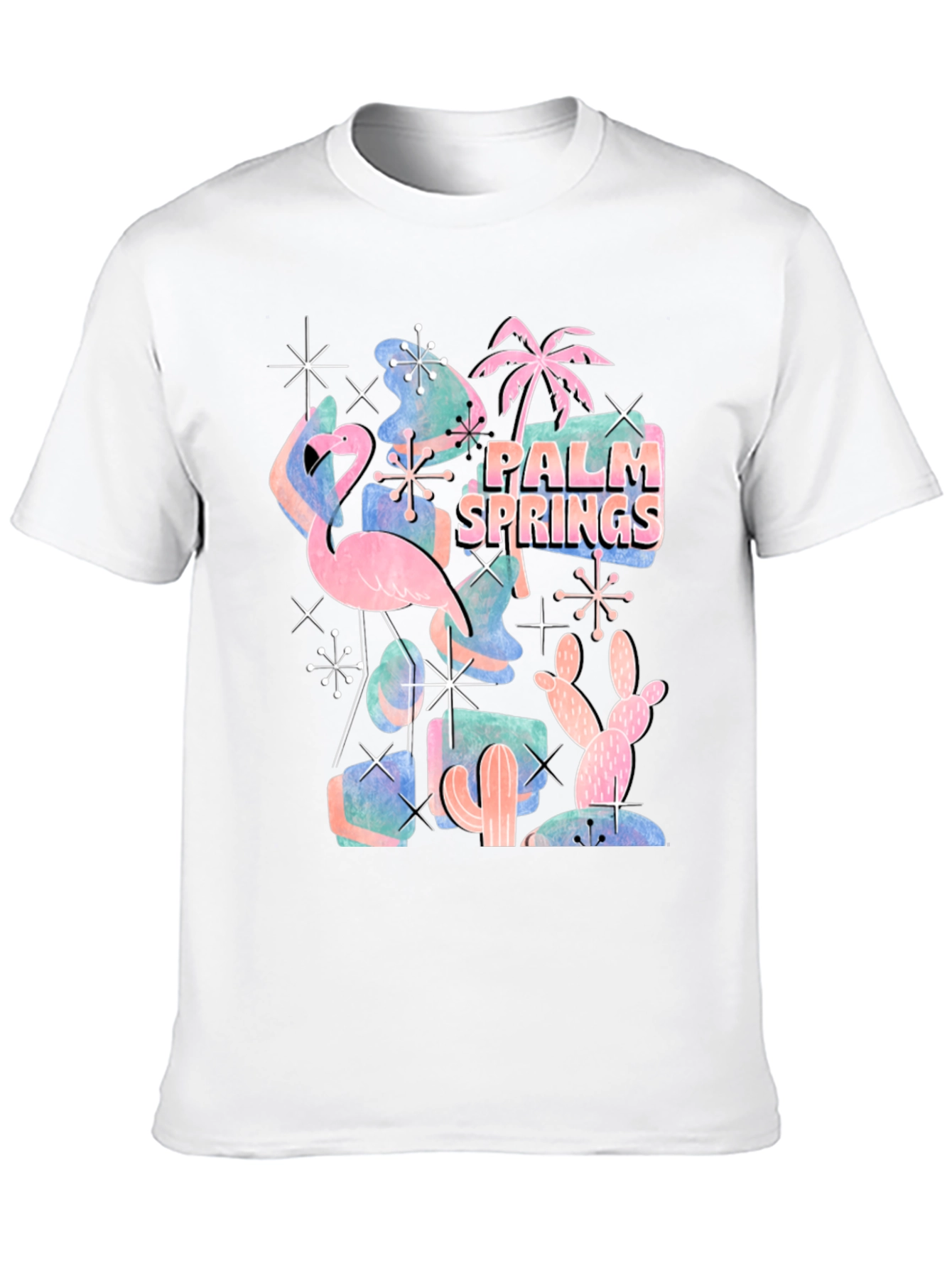 Retro Palm Springs Graphic Tee