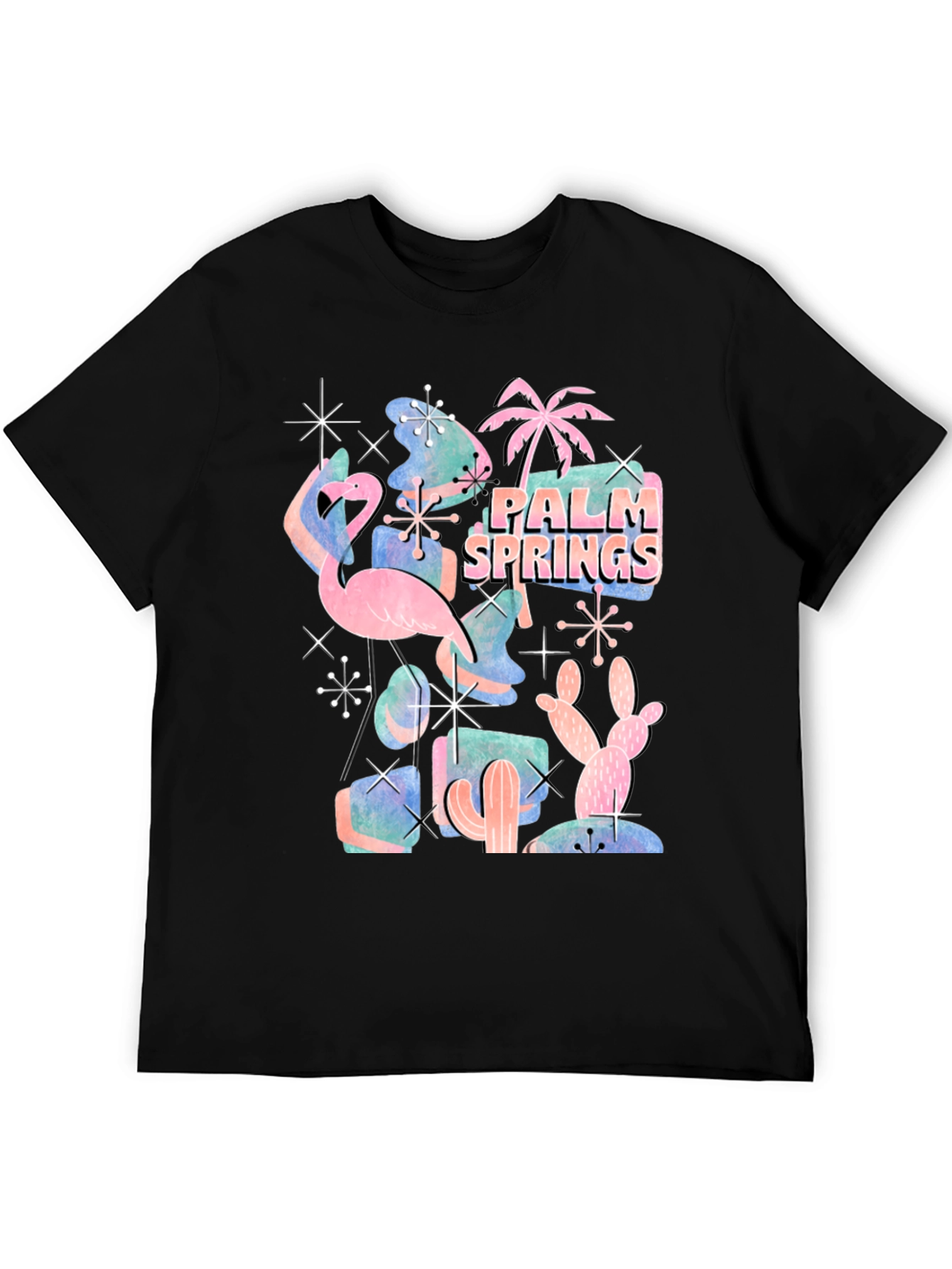 Retro Palm Springs Graphic Tee