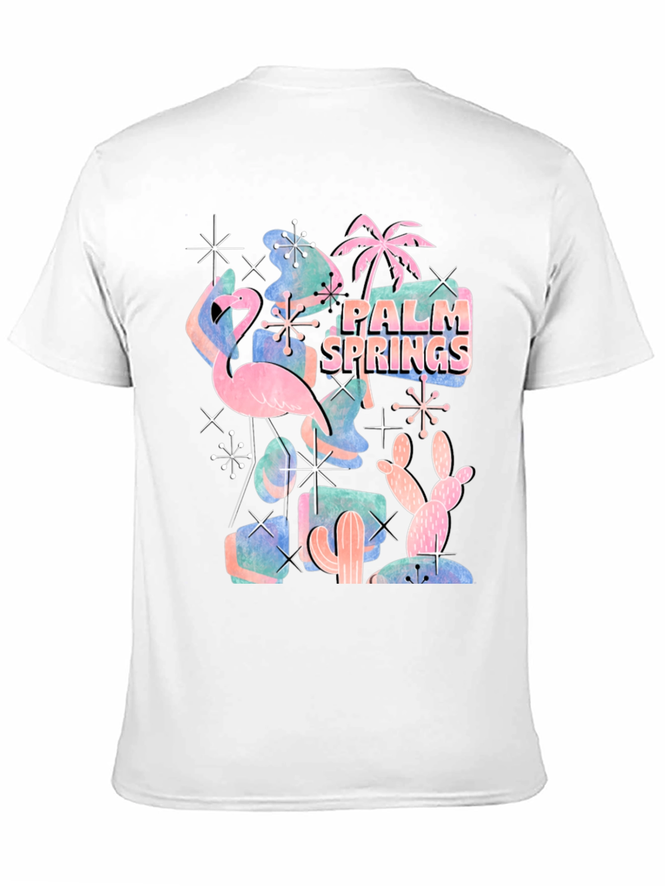Retro Palm Springs Graphic Tee