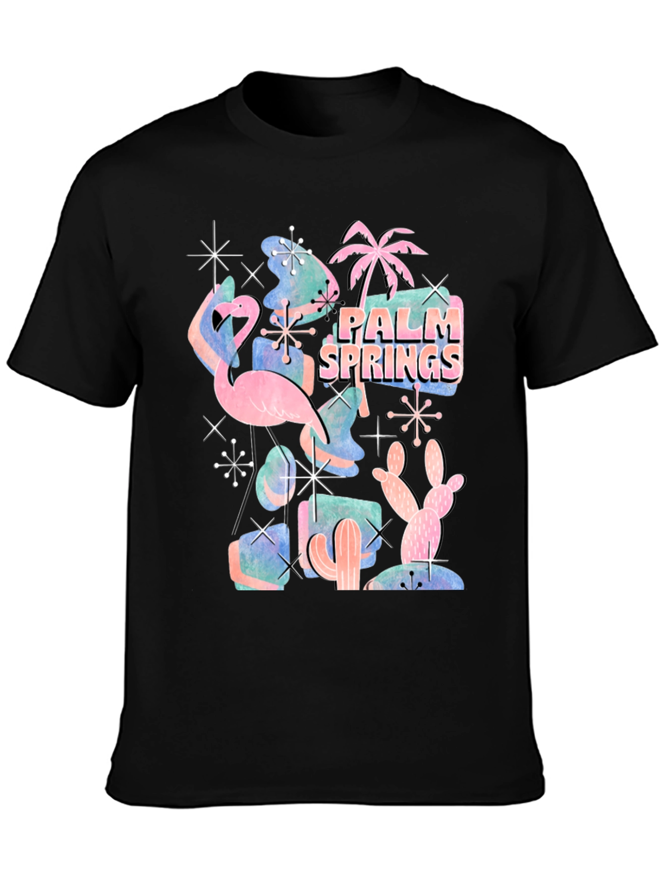 Retro Palm Springs Graphic Tee