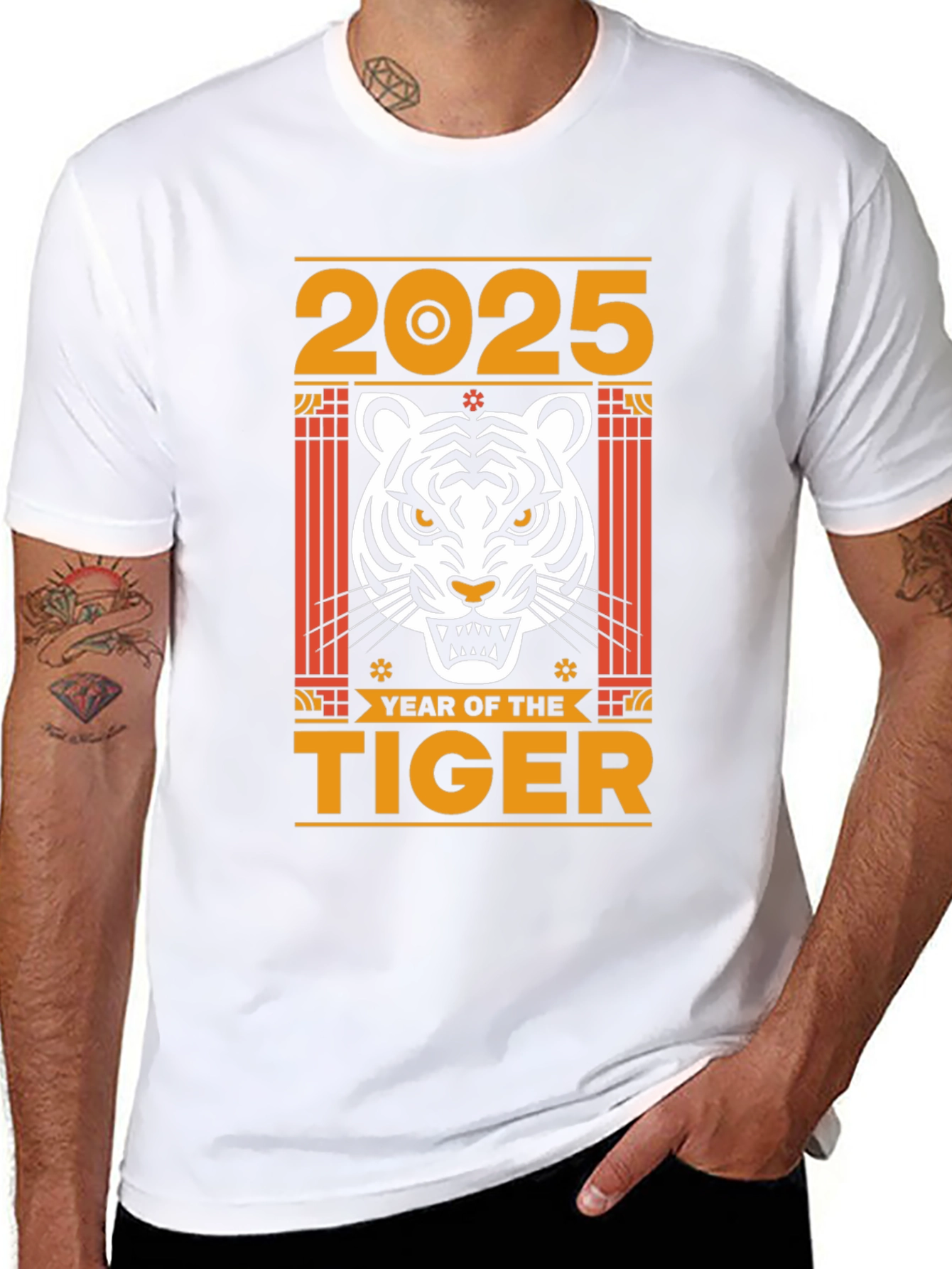 Year of the Tiger 2025 Graphic Tee