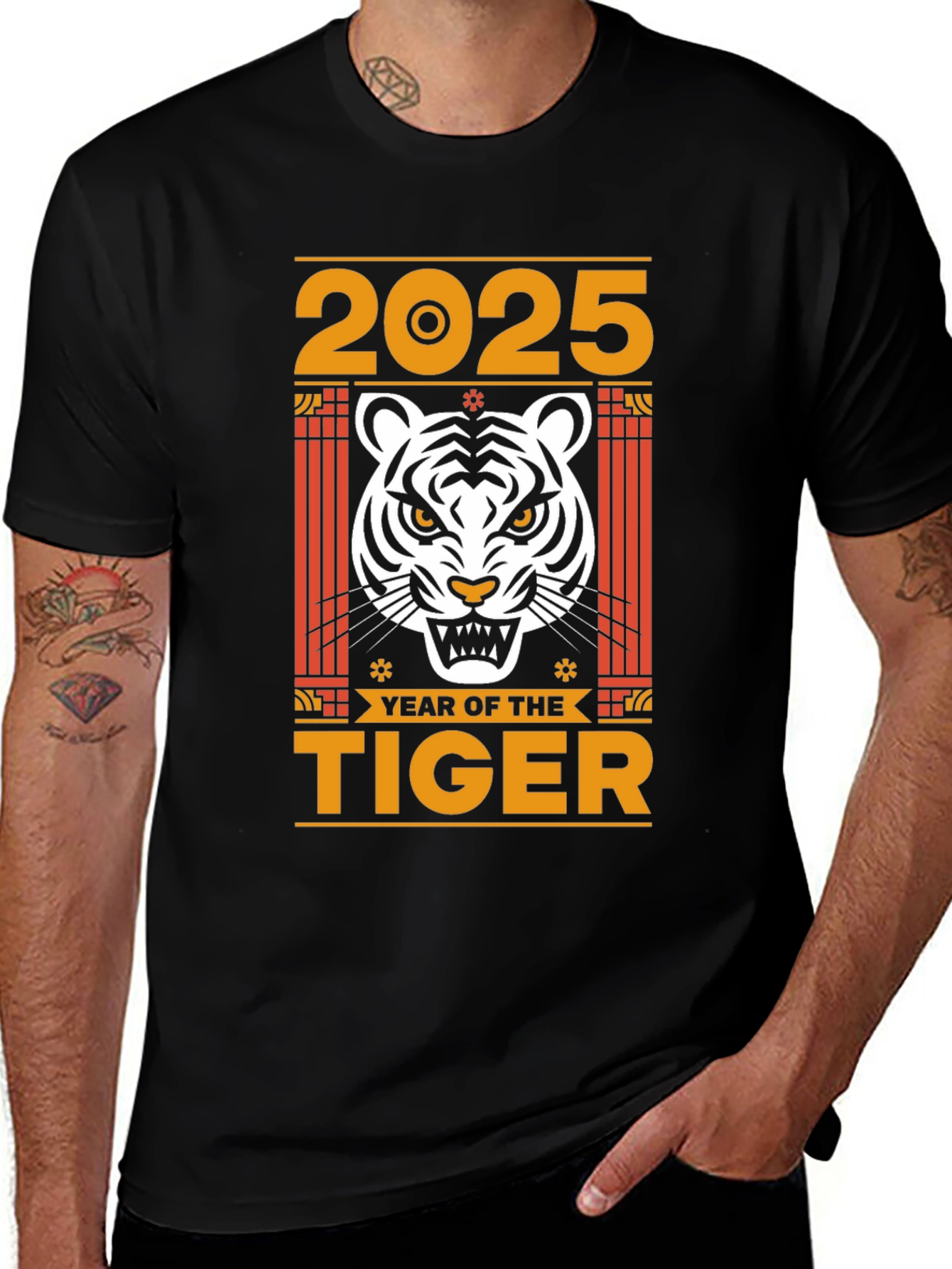 Year of the Tiger 2025 Graphic Tee