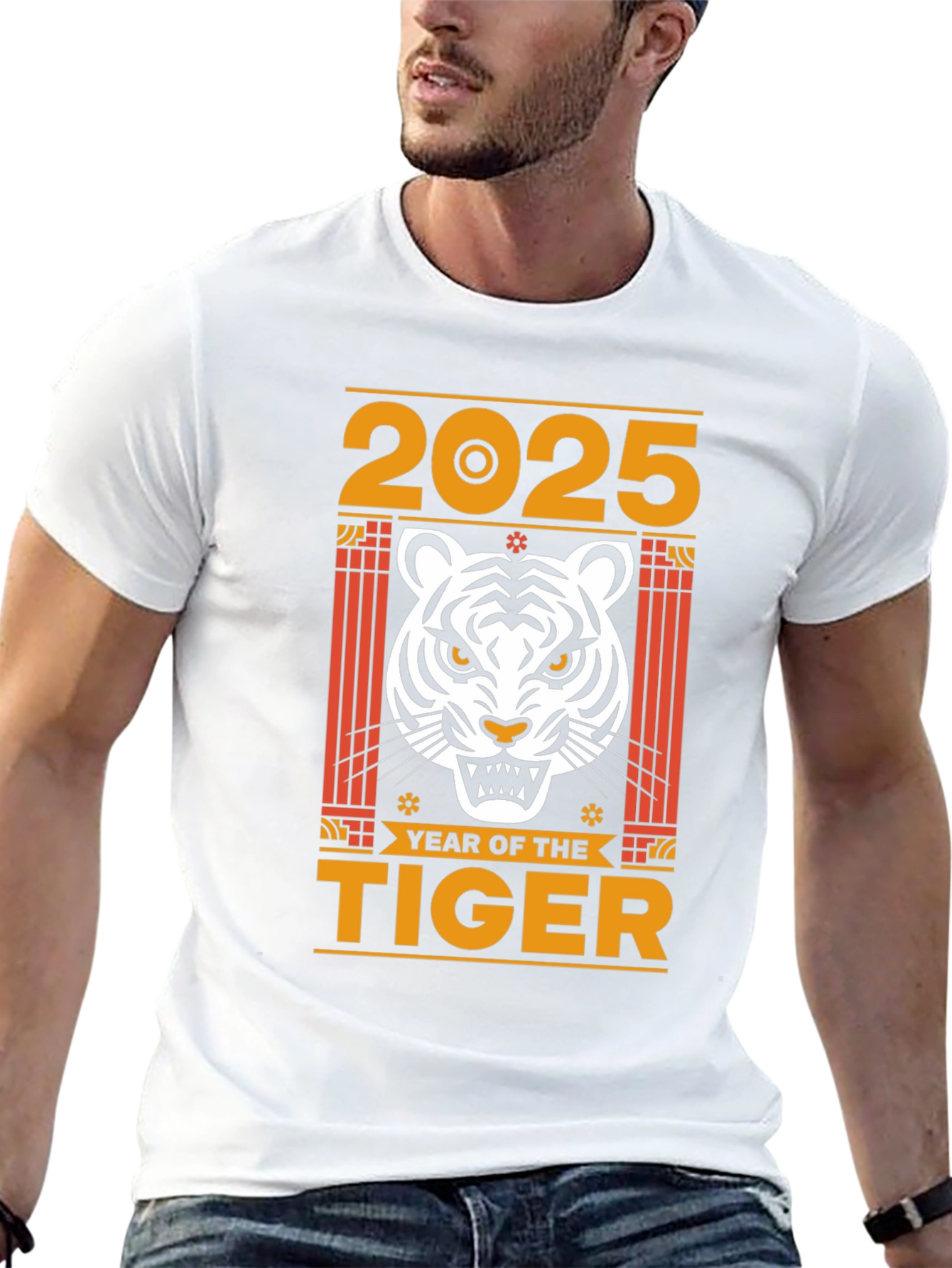 Year of the Tiger 2025 Graphic Tee