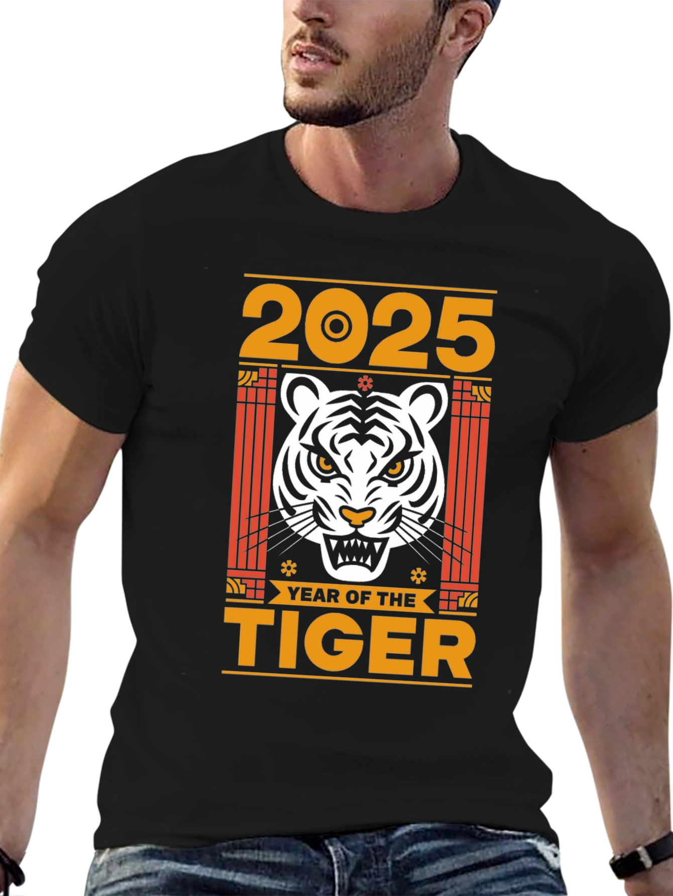 Year of the Tiger 2025 Graphic Tee
