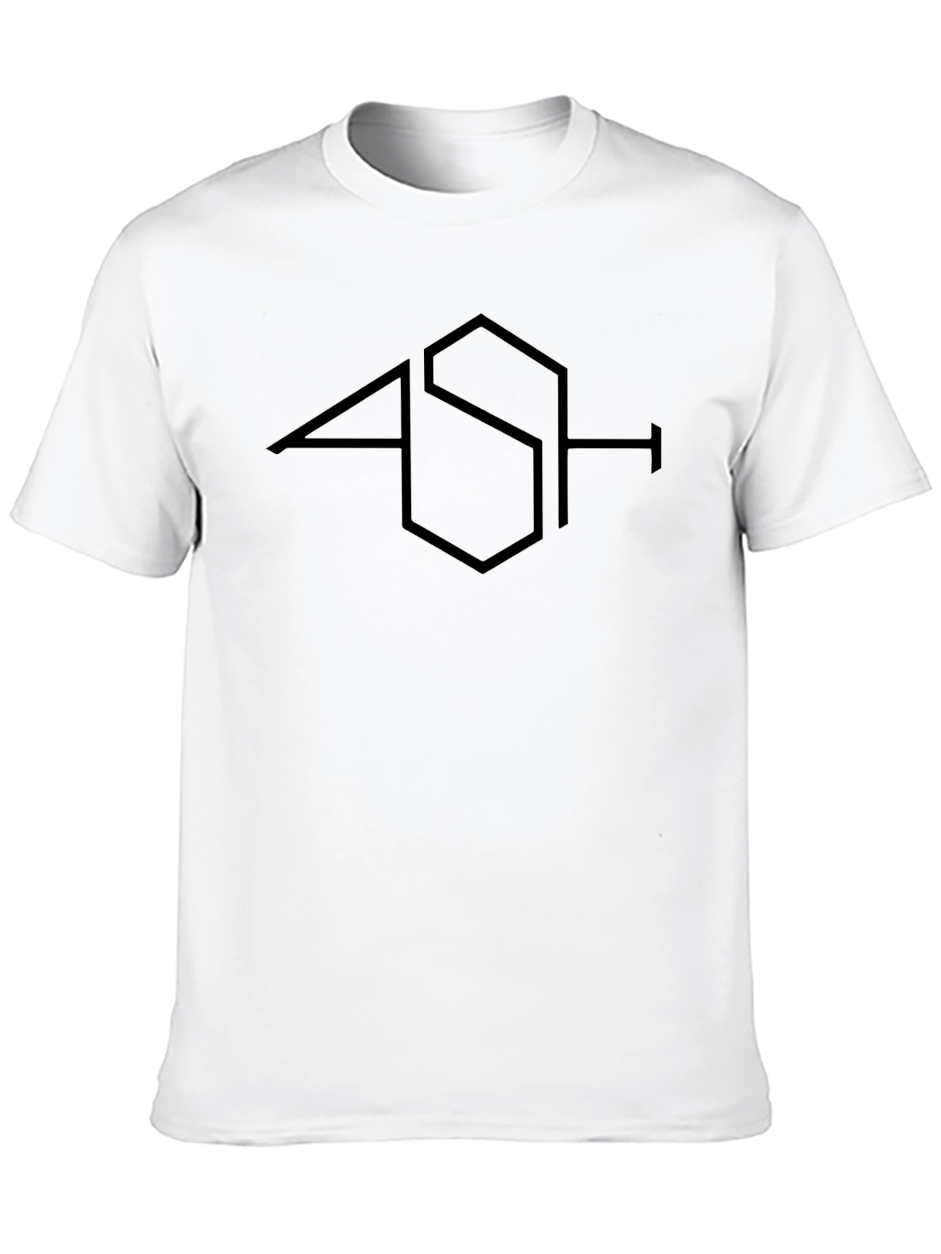 Minimalist Graphic Tee - Black