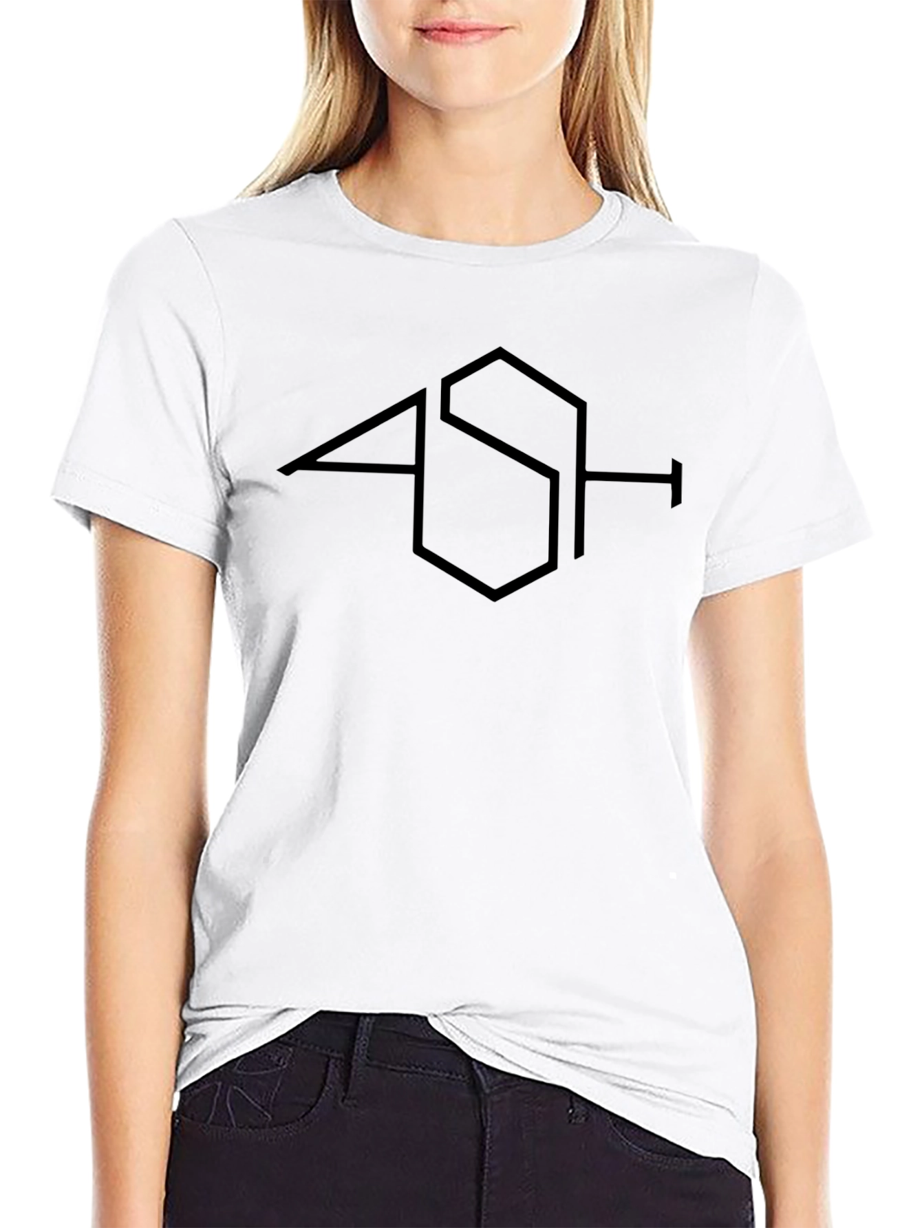 Minimalist Graphic Tee - Black