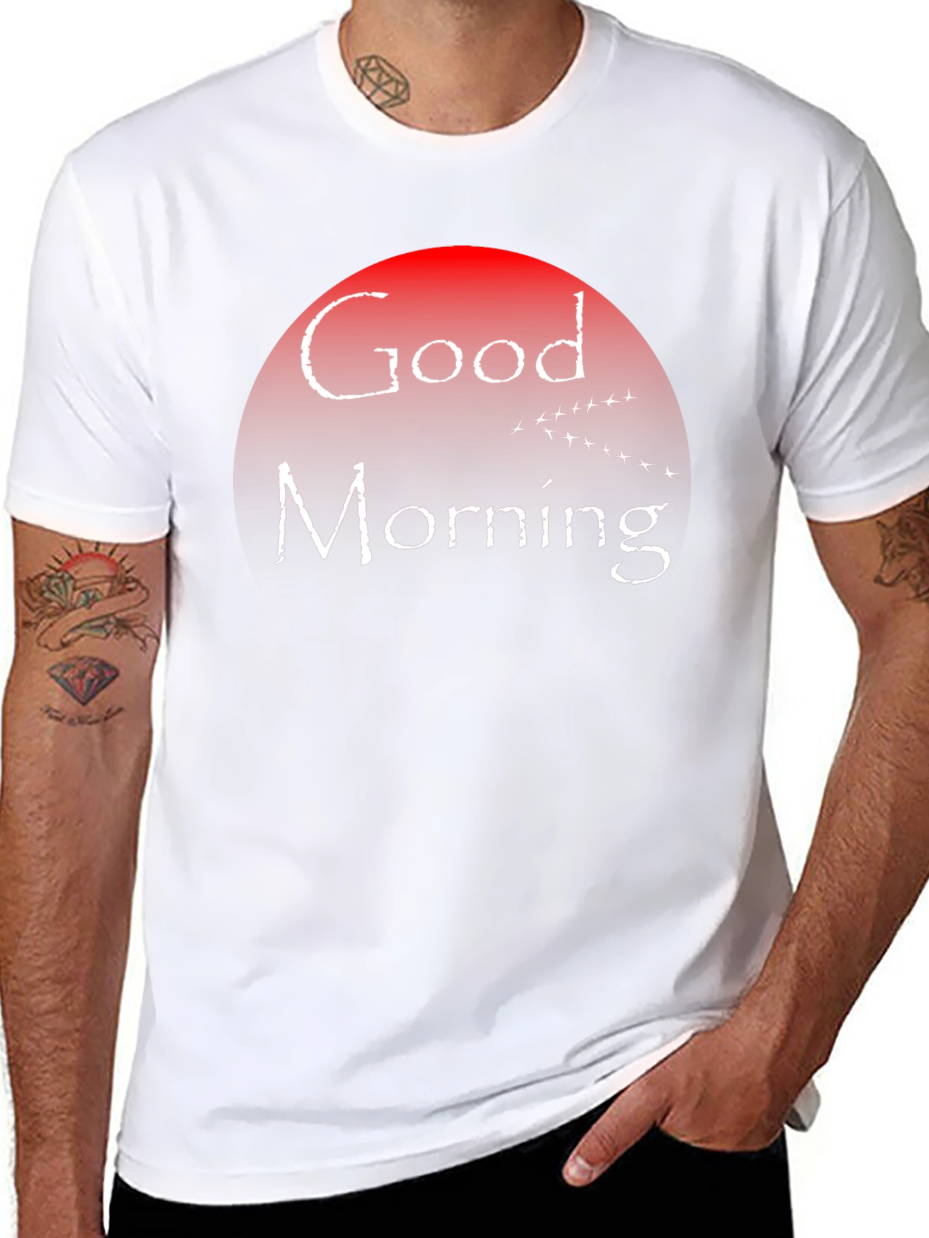 Good Morning T-Shirt: Unique Graphic Tee