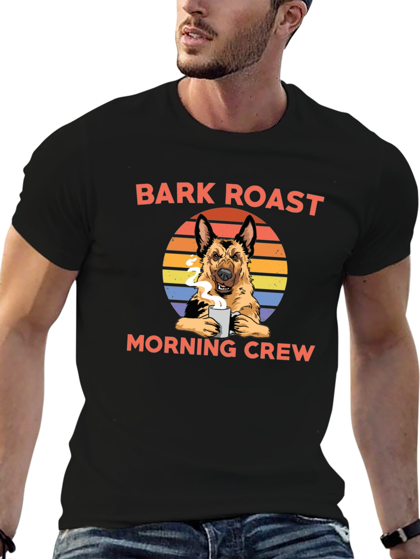 Bark Roast Morning Crew Graphic Tee