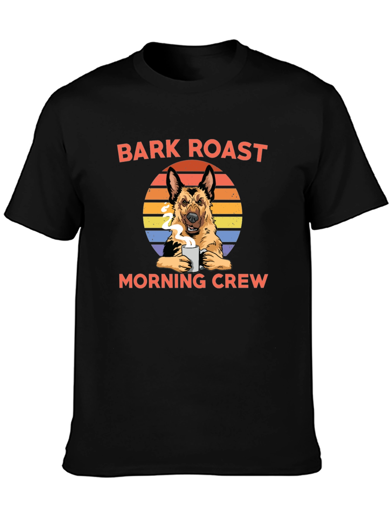 Bark Roast Morning Crew Graphic Tee