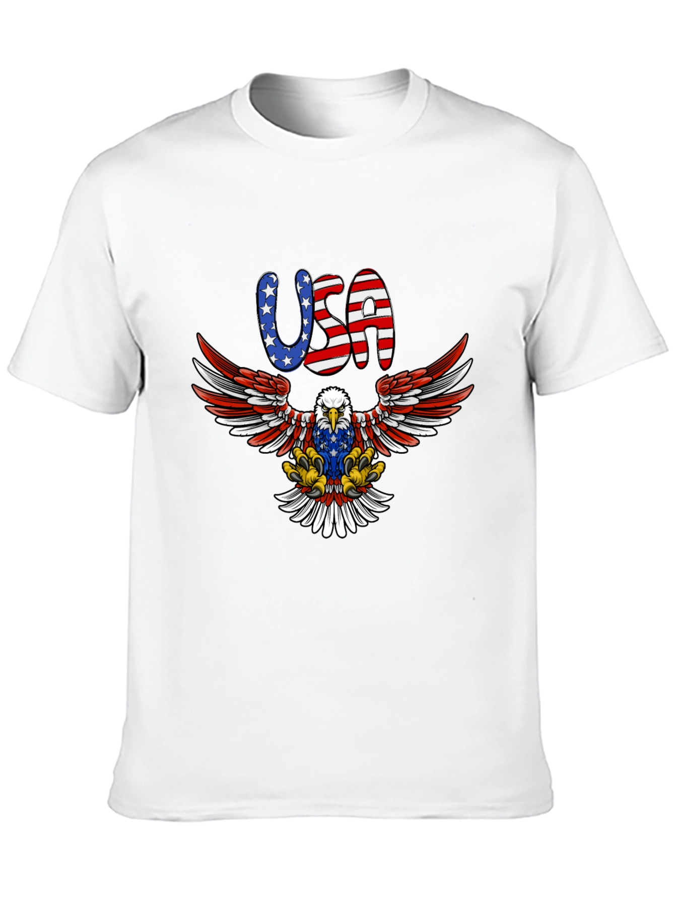 Patriotic USA Eagle Graphic Tee