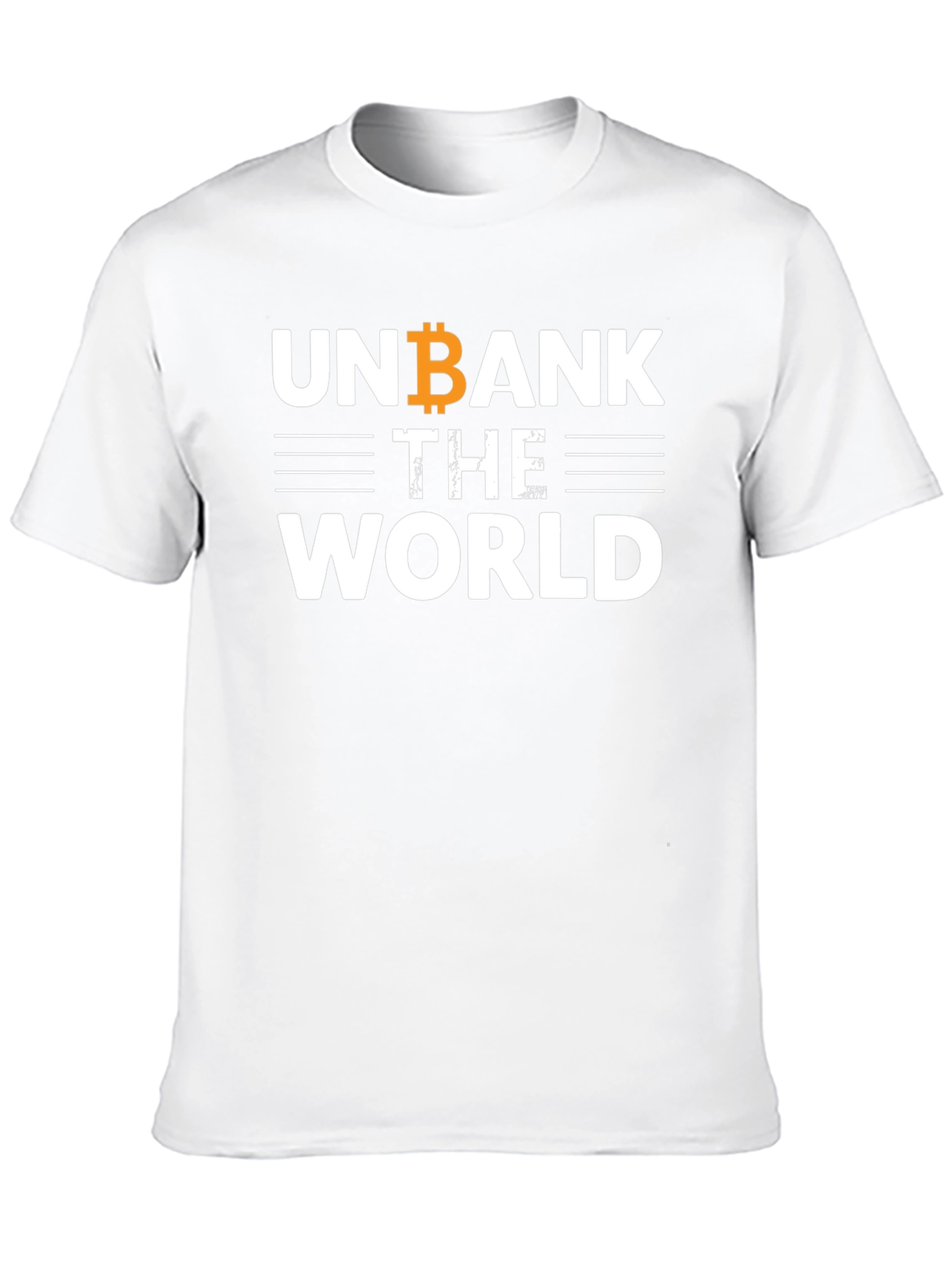 Unbank The World Bitcoin T-Shirt - Crypto Tee