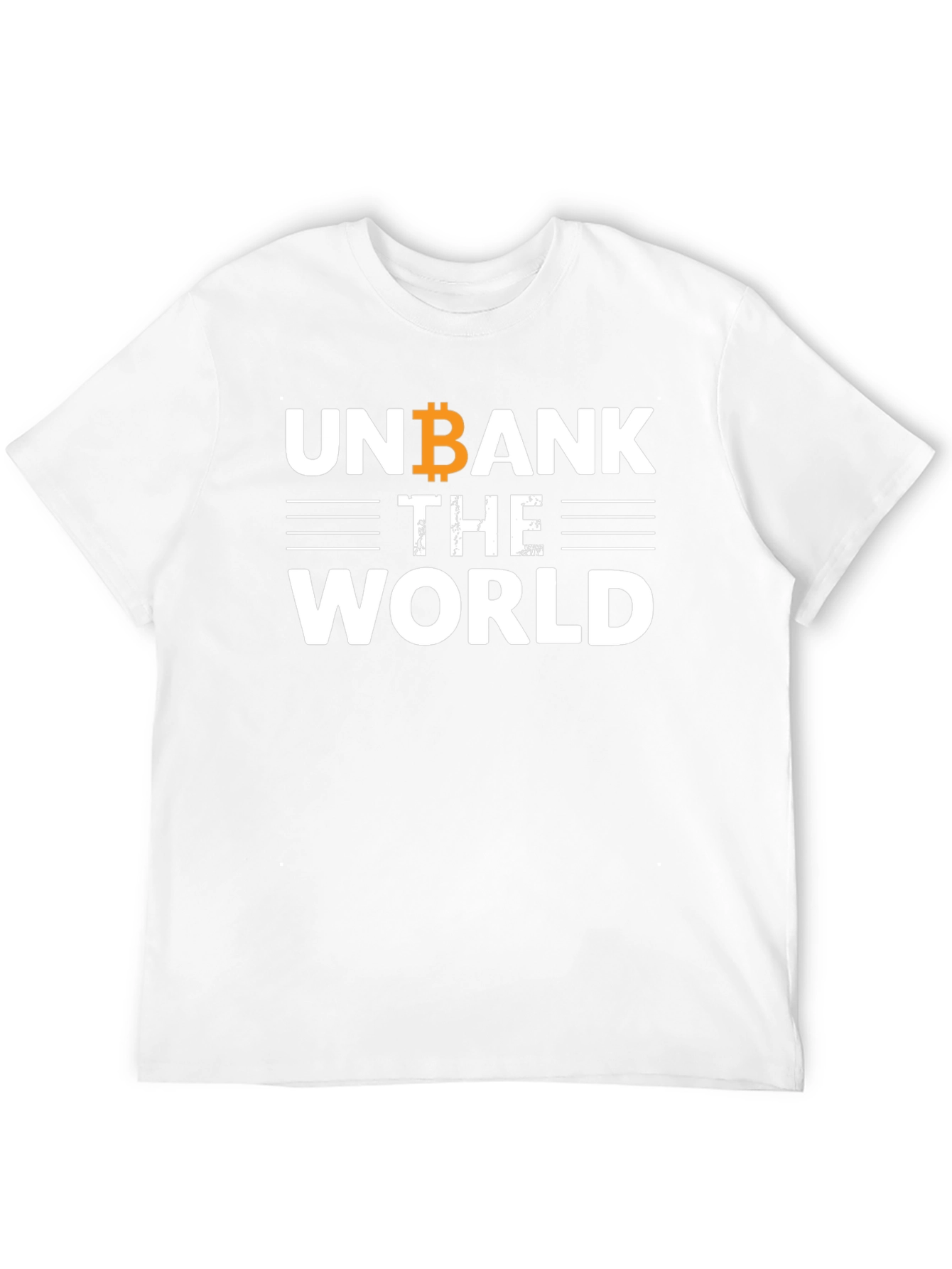 Unbank The World Bitcoin T-Shirt - Crypto Tee