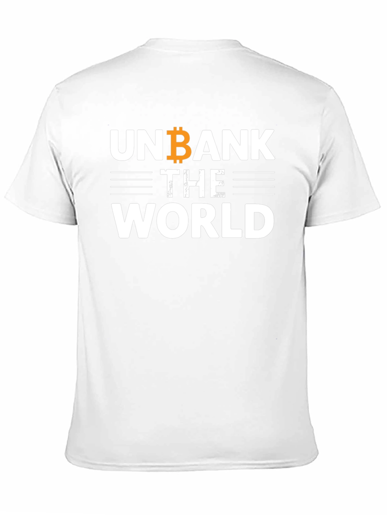 Unbank The World Bitcoin T-Shirt - Crypto Tee