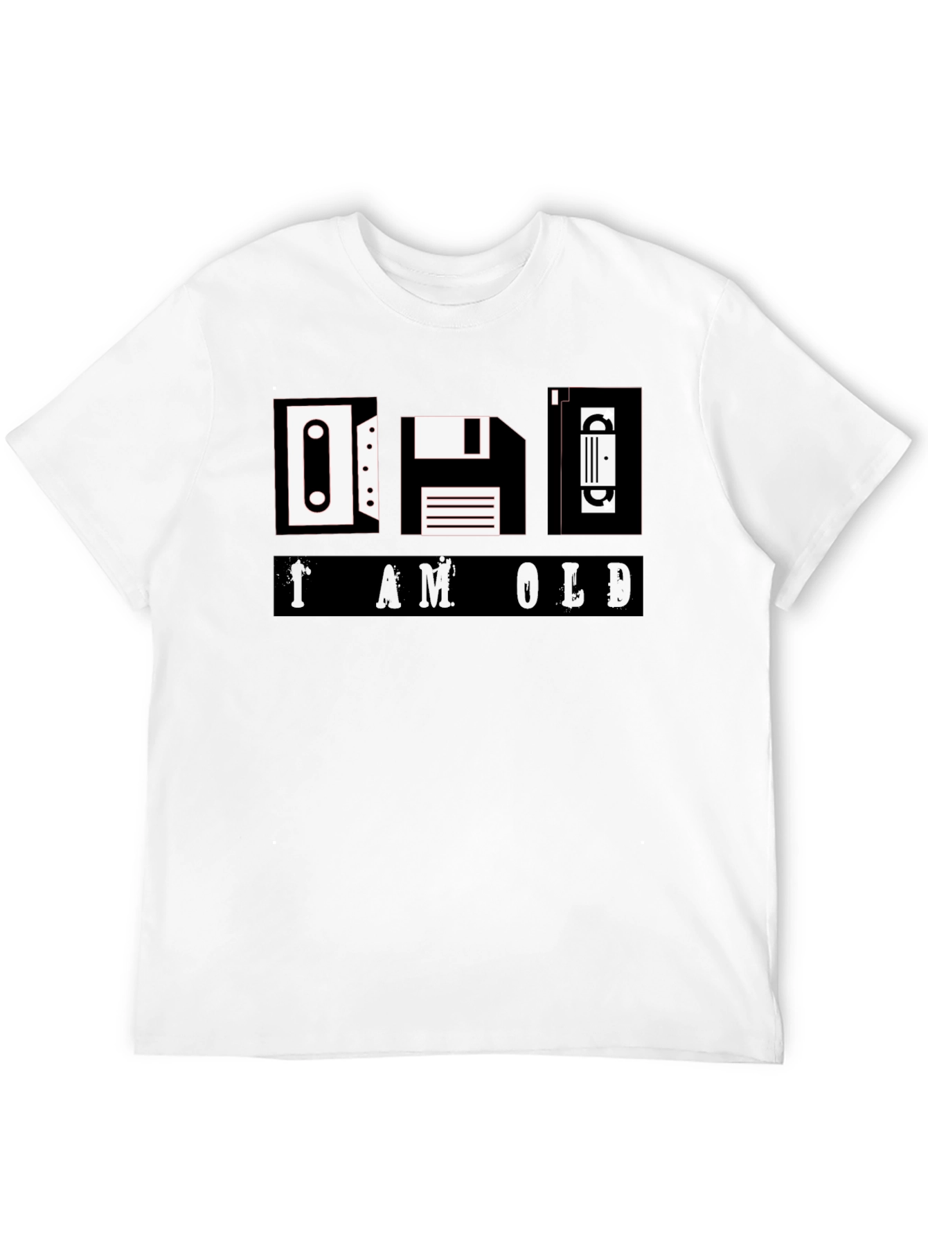 I am Old T-Shirt - Retro Media Icons Tee