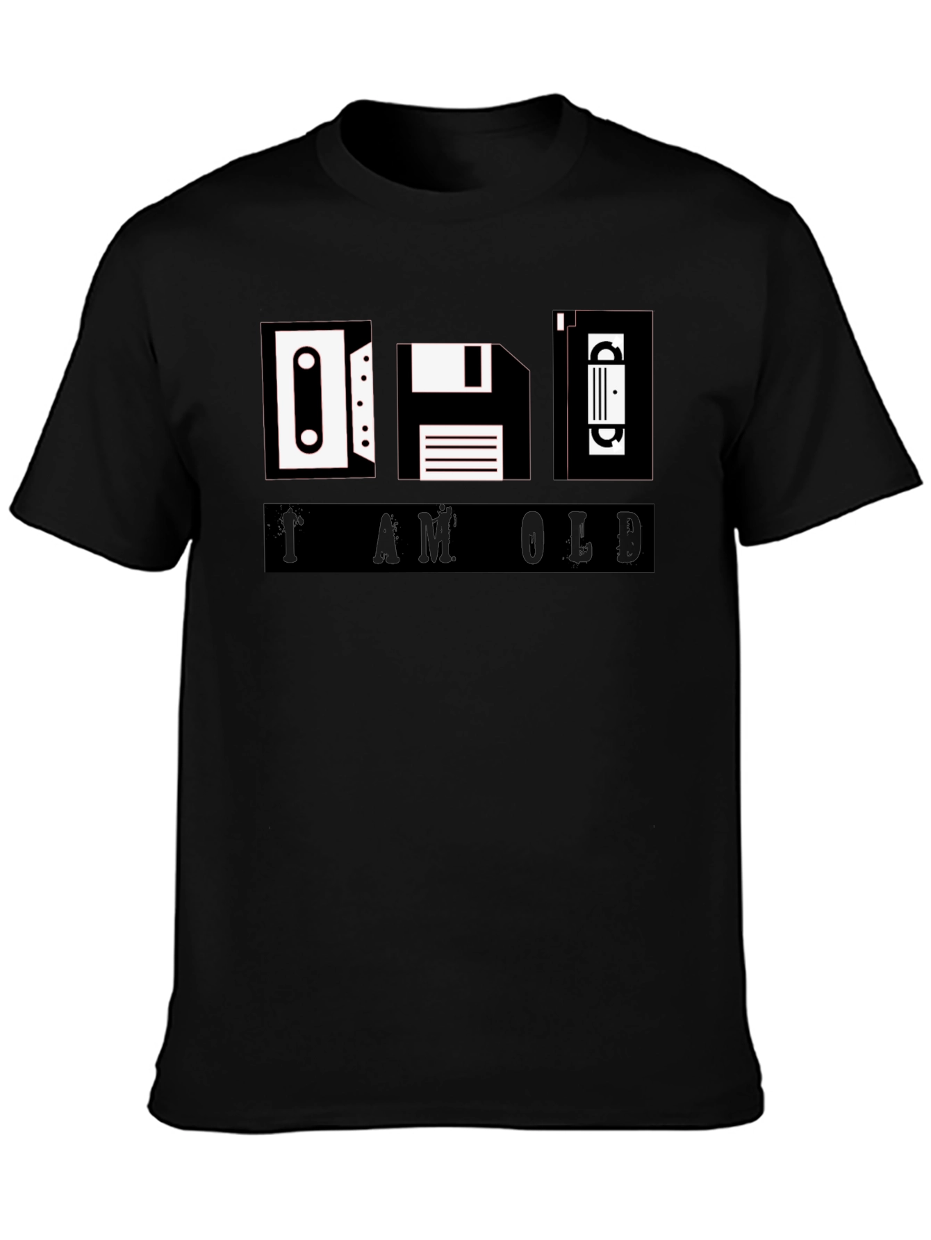 I am Old T-Shirt - Retro Media Icons Tee