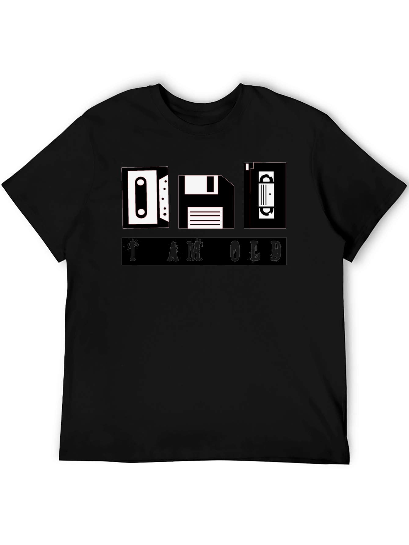 I am Old T-Shirt - Retro Media Icons Tee