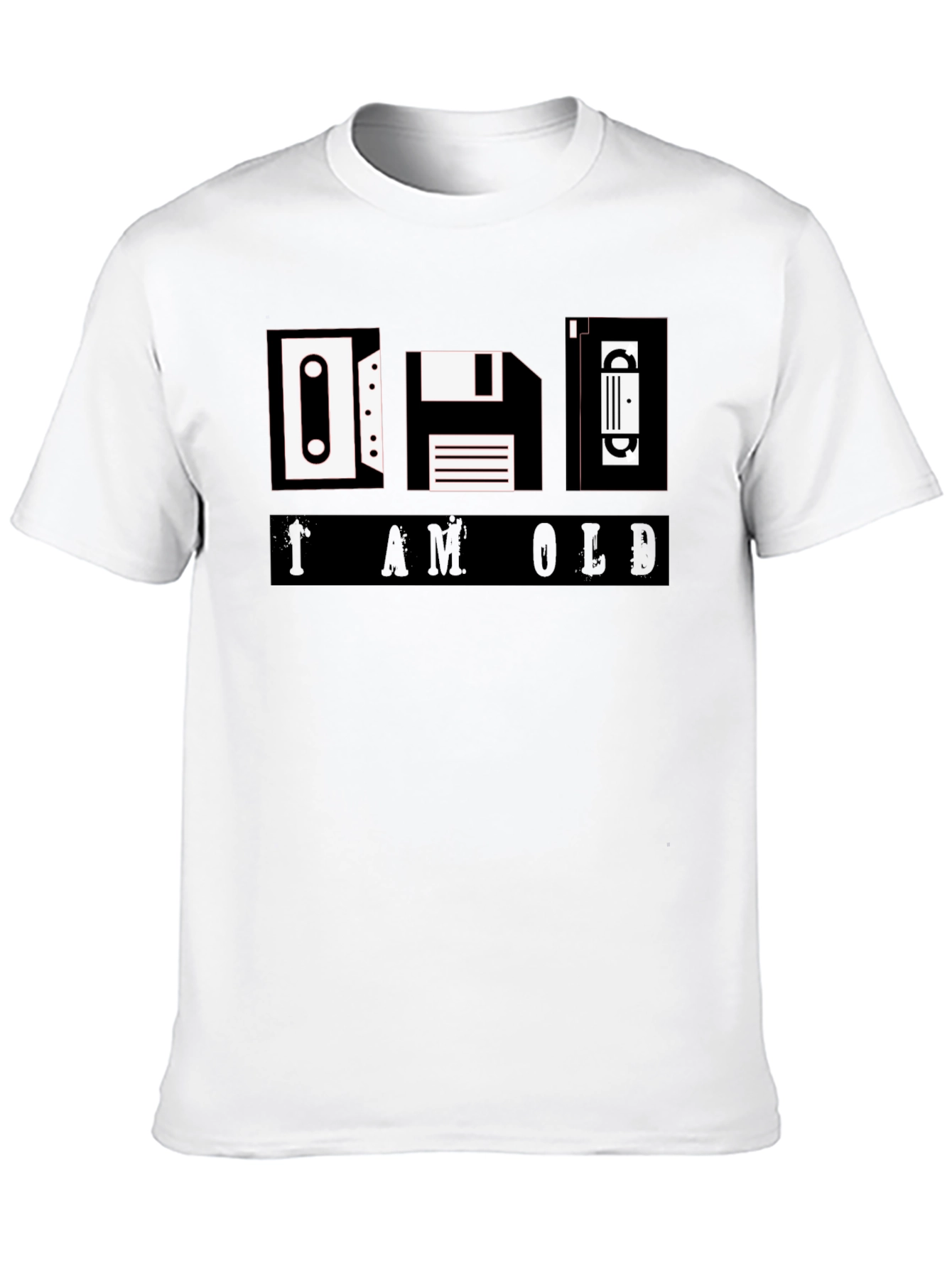 I am Old T-Shirt - Retro Media Icons Tee
