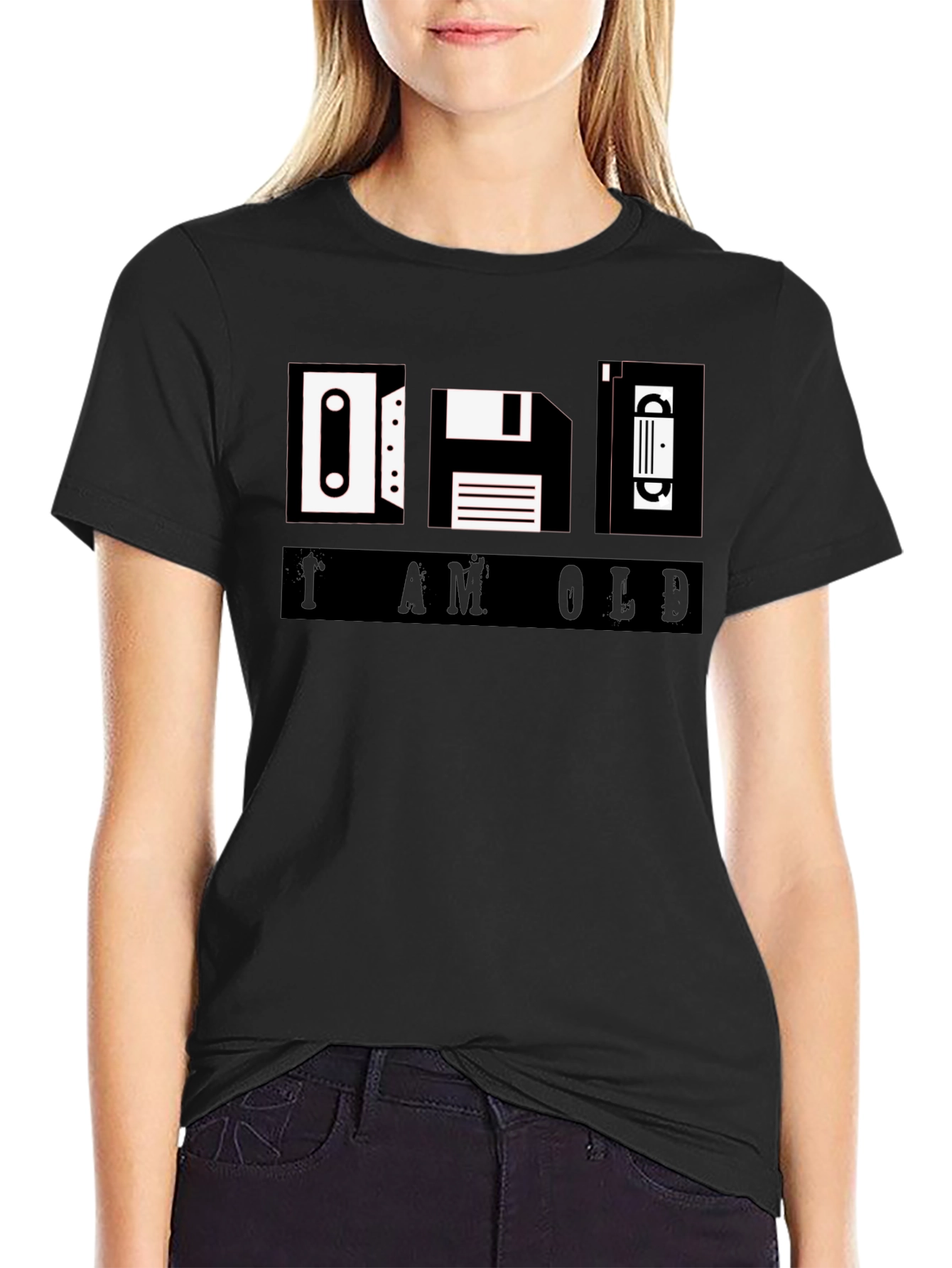 I am Old T-Shirt - Retro Media Icons Tee