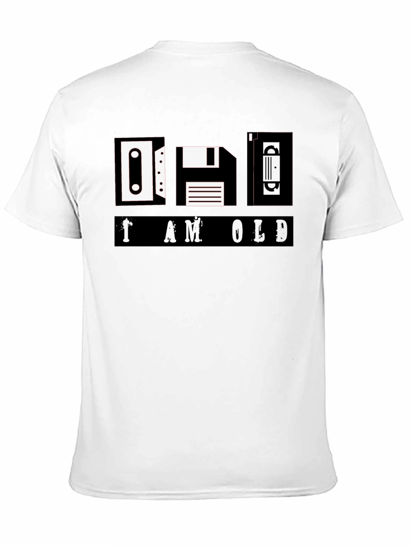 I am Old T-Shirt - Retro Media Icons Tee
