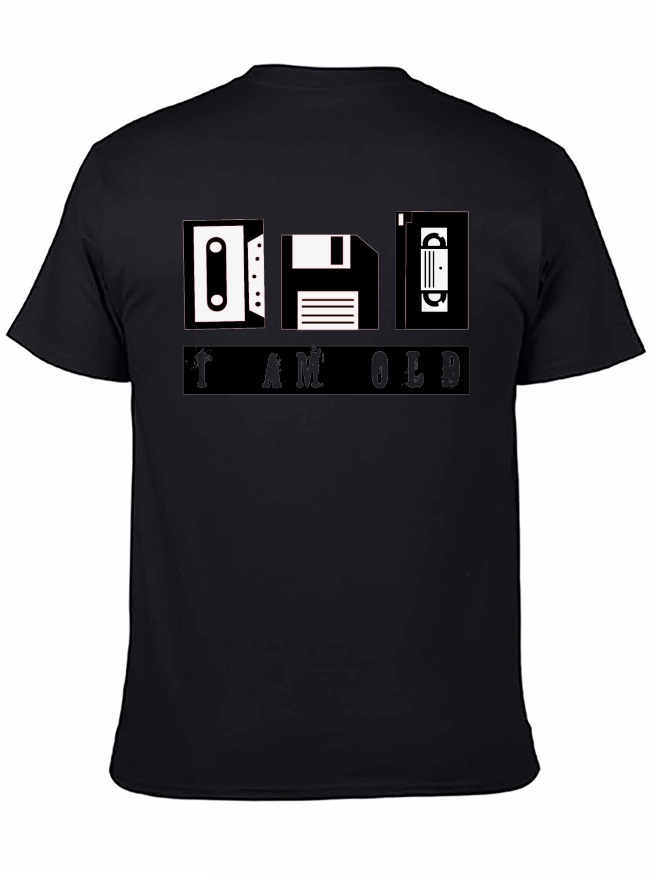 I am Old T-Shirt - Retro Media Icons Tee