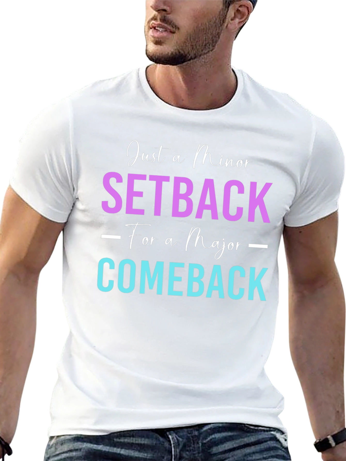 Minor Setback Major Comeback Graphic Tee