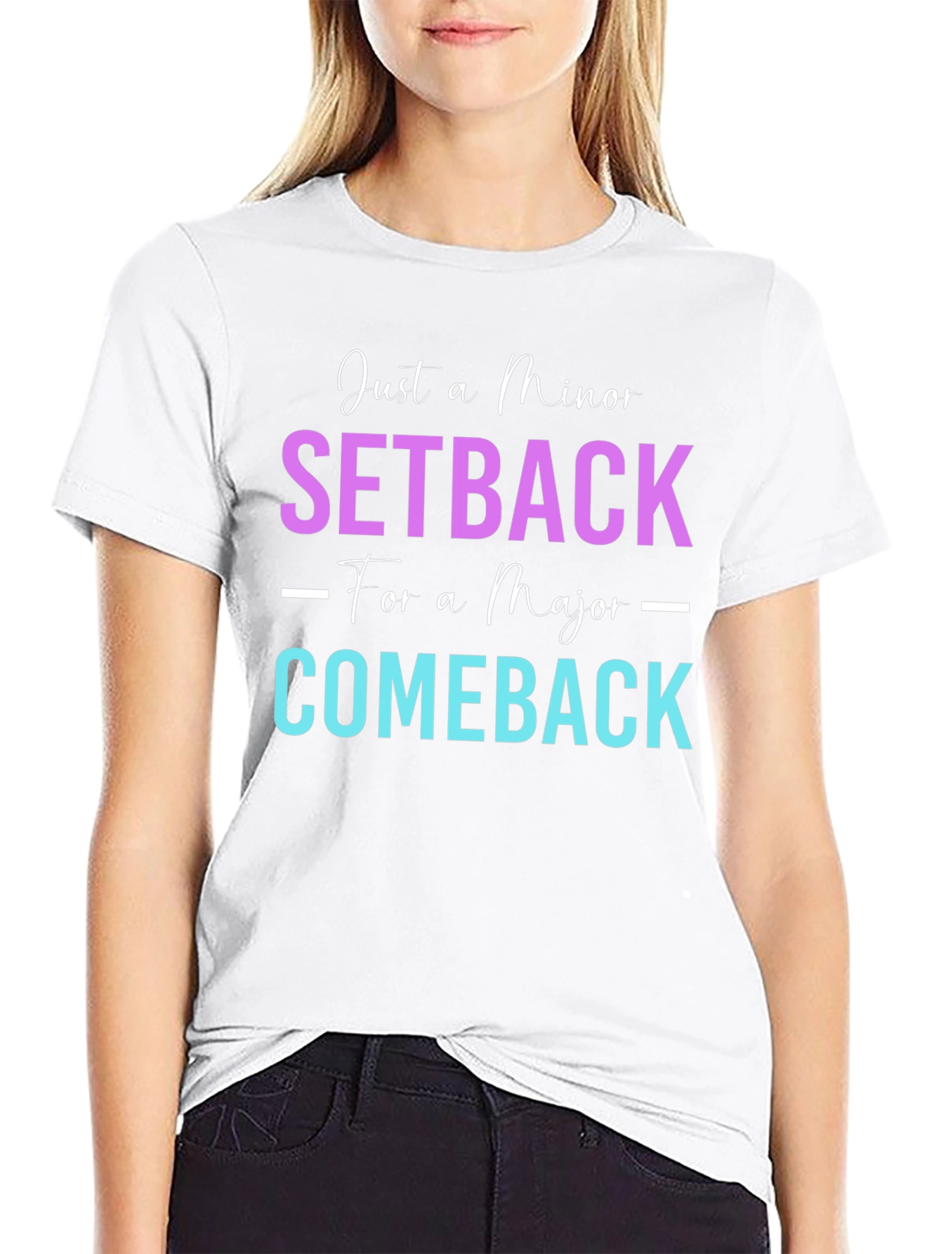 Minor Setback Major Comeback Graphic Tee