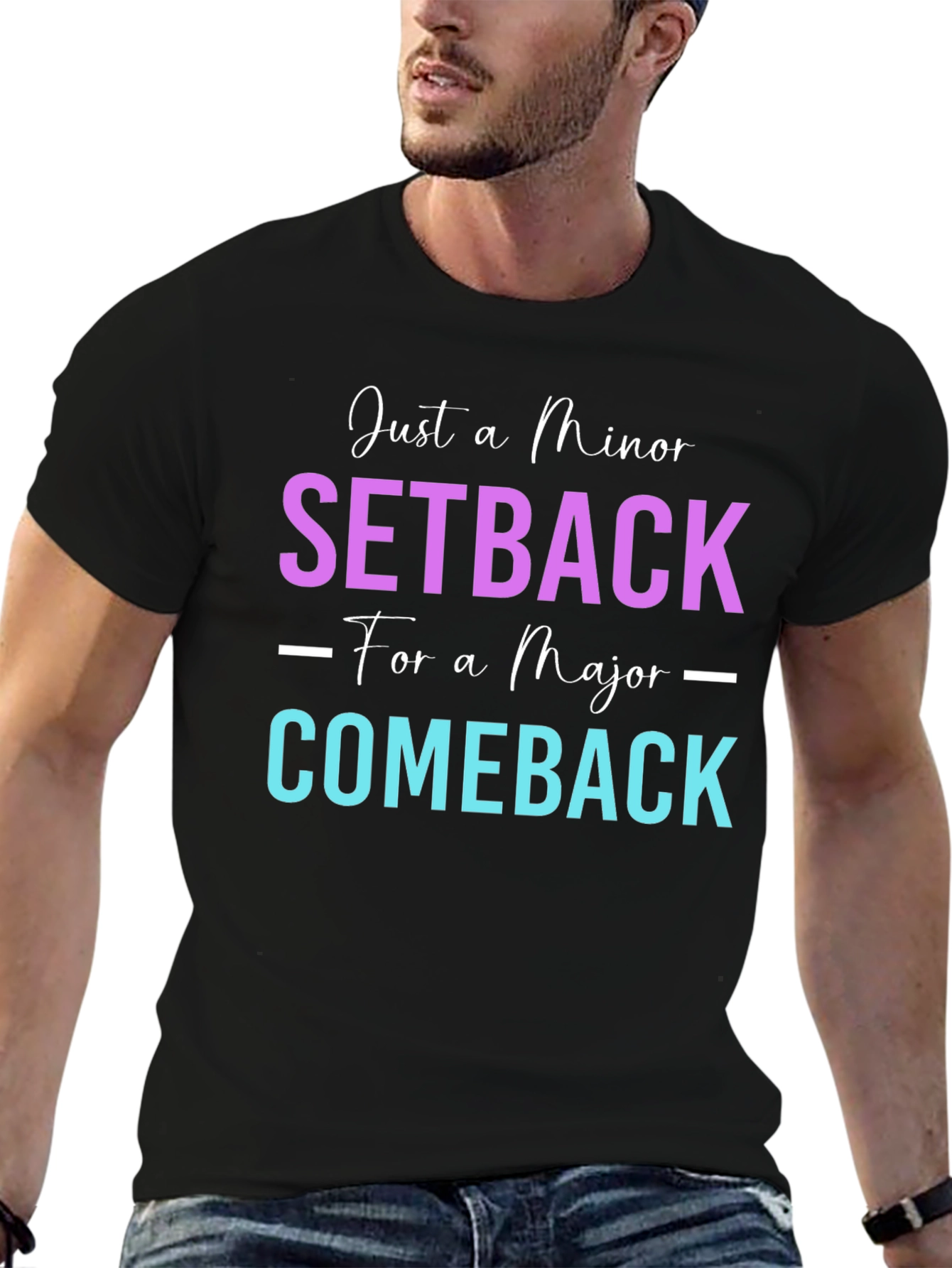 Minor Setback Major Comeback Graphic Tee