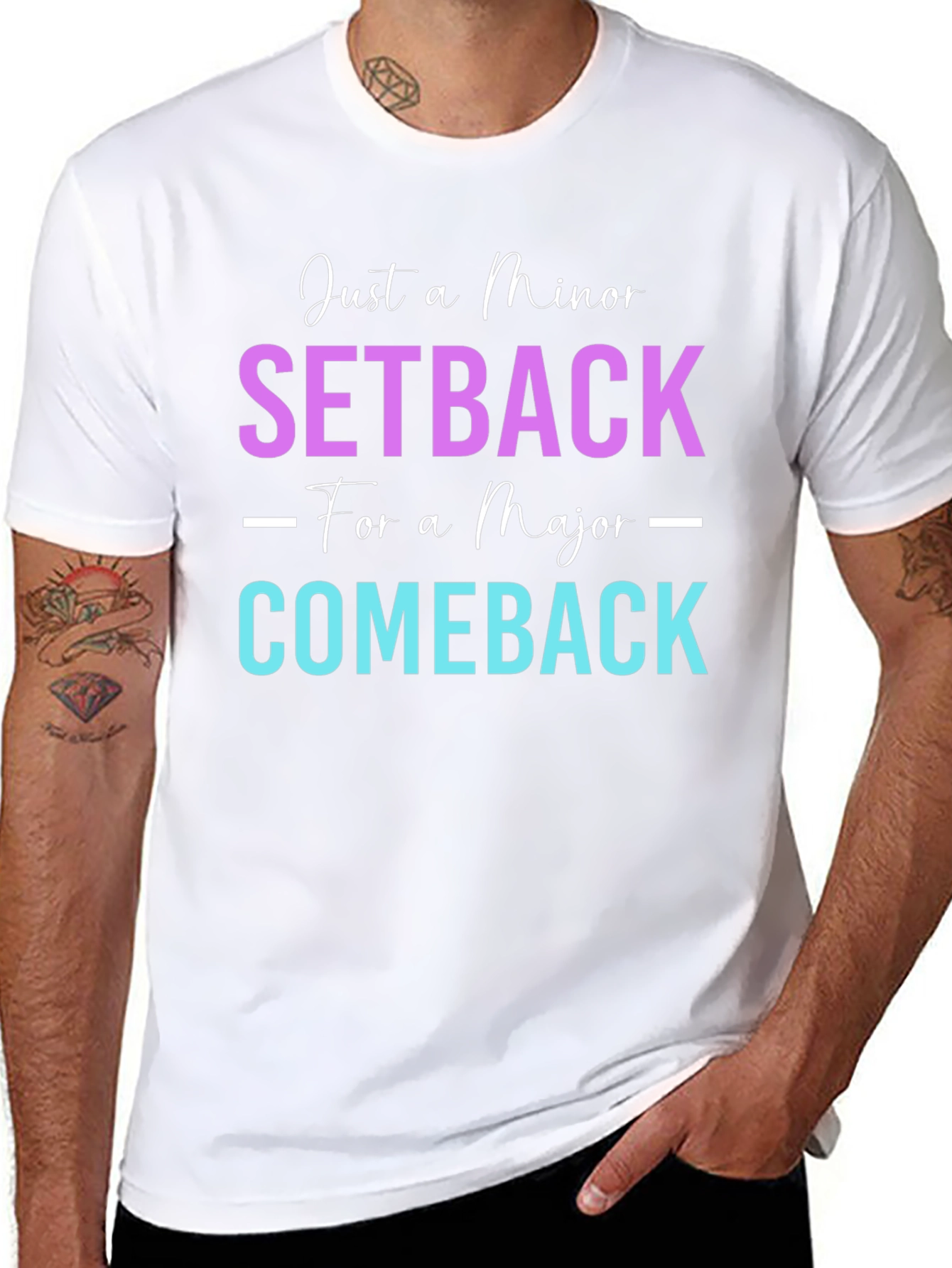 Minor Setback Major Comeback Graphic Tee